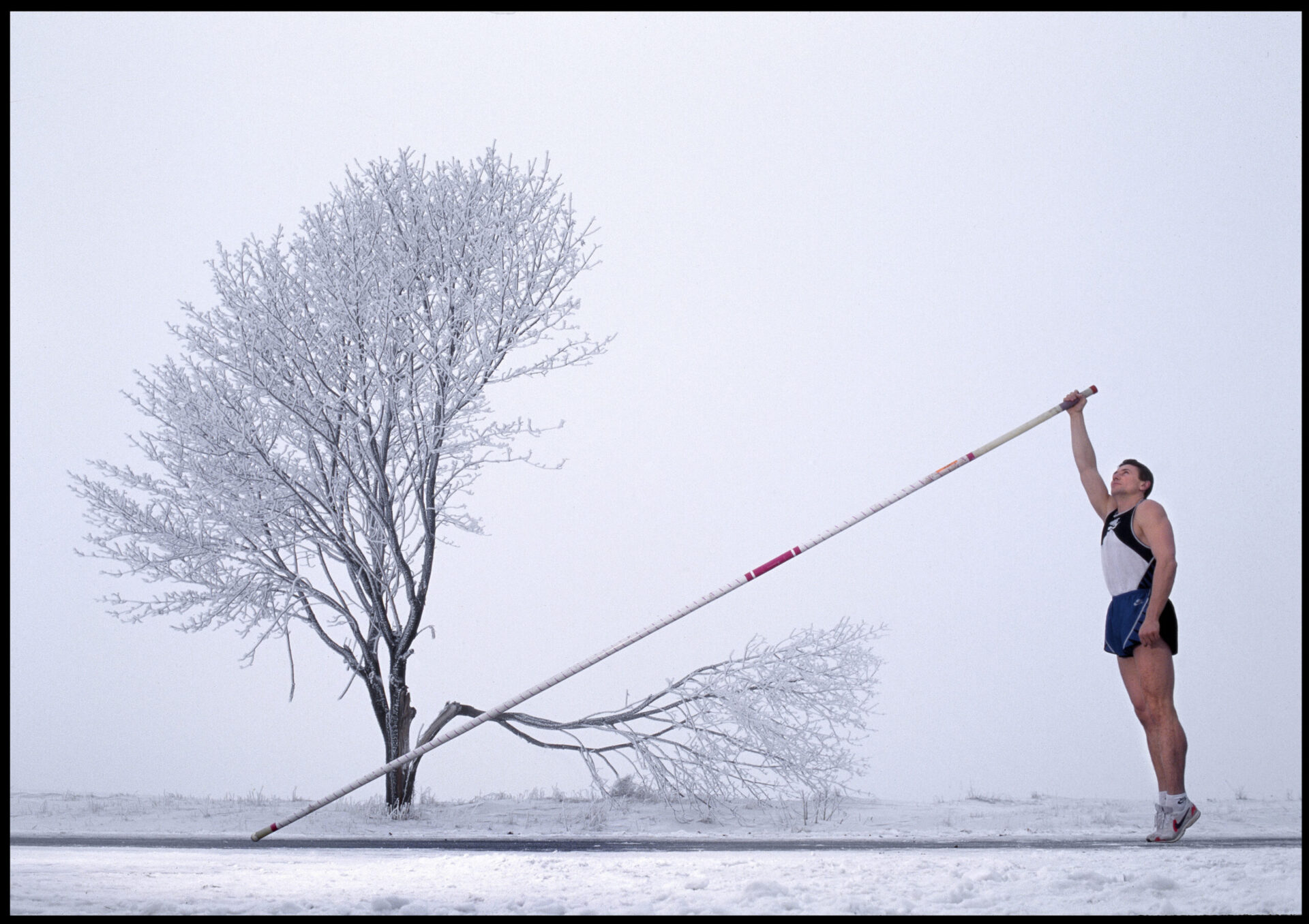 Sergueï Bubka, photographie de Gérard Rancinan