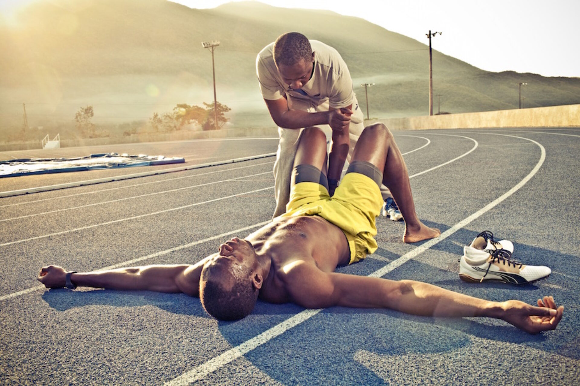 Usain Bolt, photographie de Dimitri Iundt