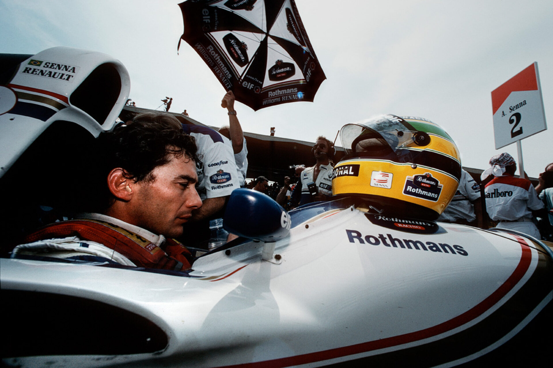 Ayrton Senna III, photographie de Paul-Henri Cahier