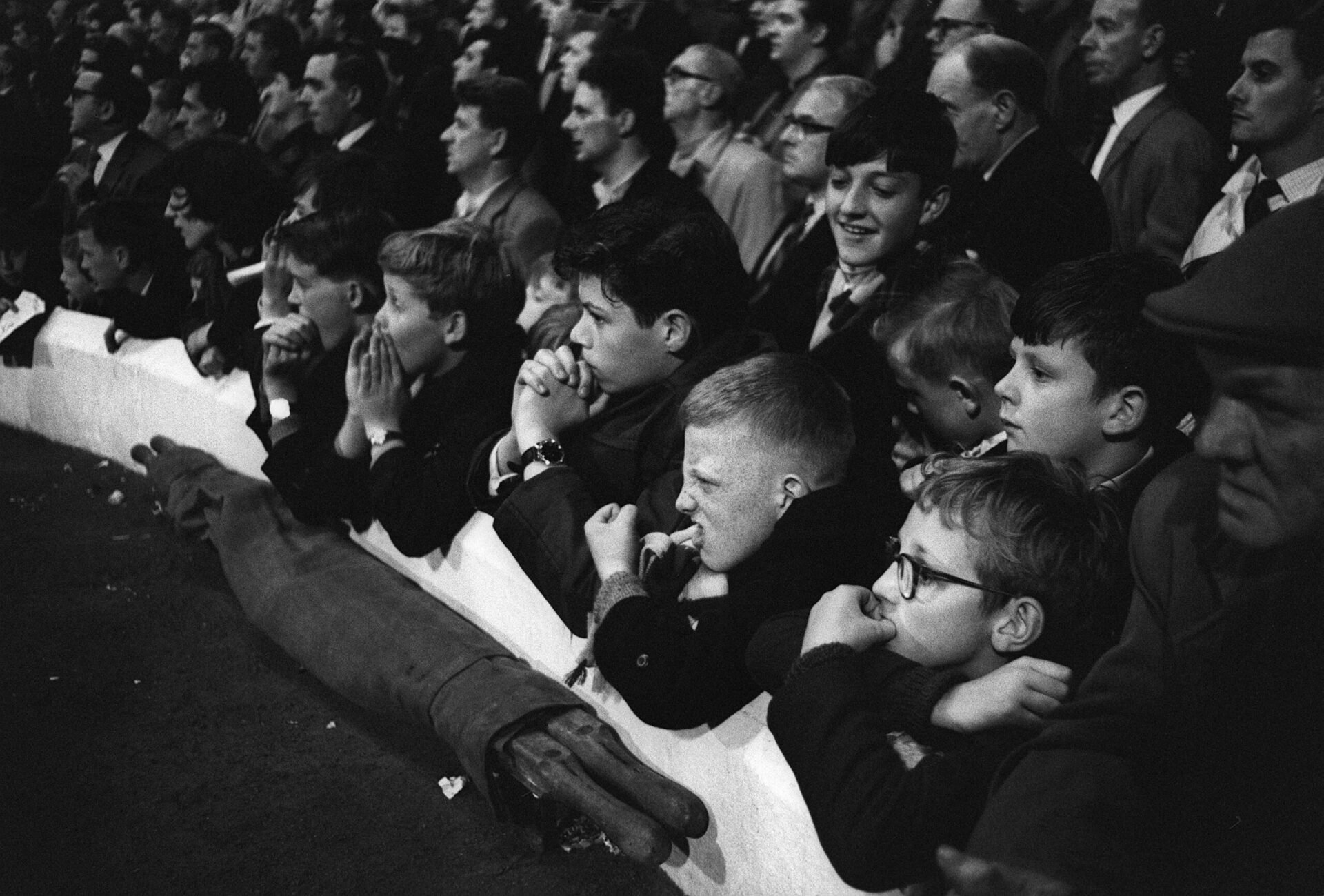 Everton Fans, photographie de Gerry Cranham