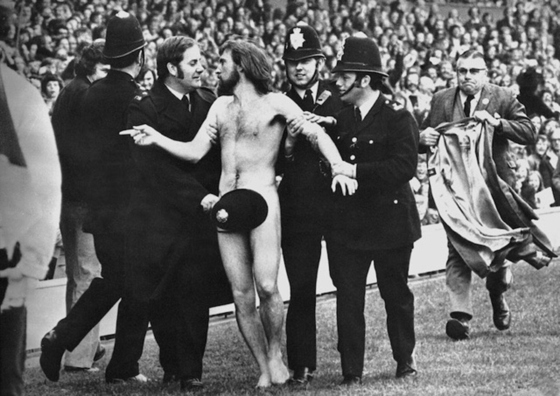 Twickenham streaker, photographie de Ian Bradshaw