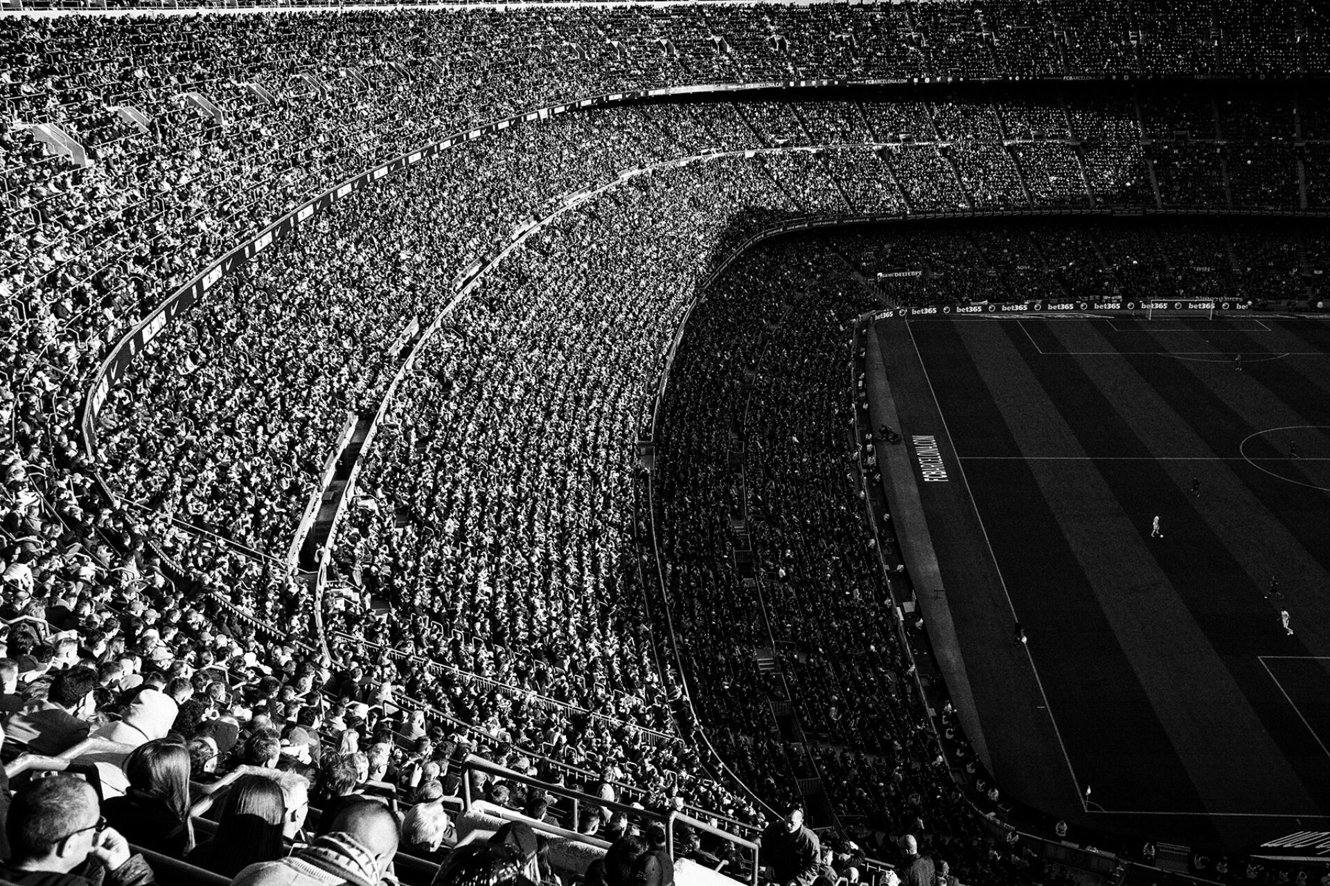 Camp Nou II, photographie de Cristina Aldehuela et Jordi Perdigo