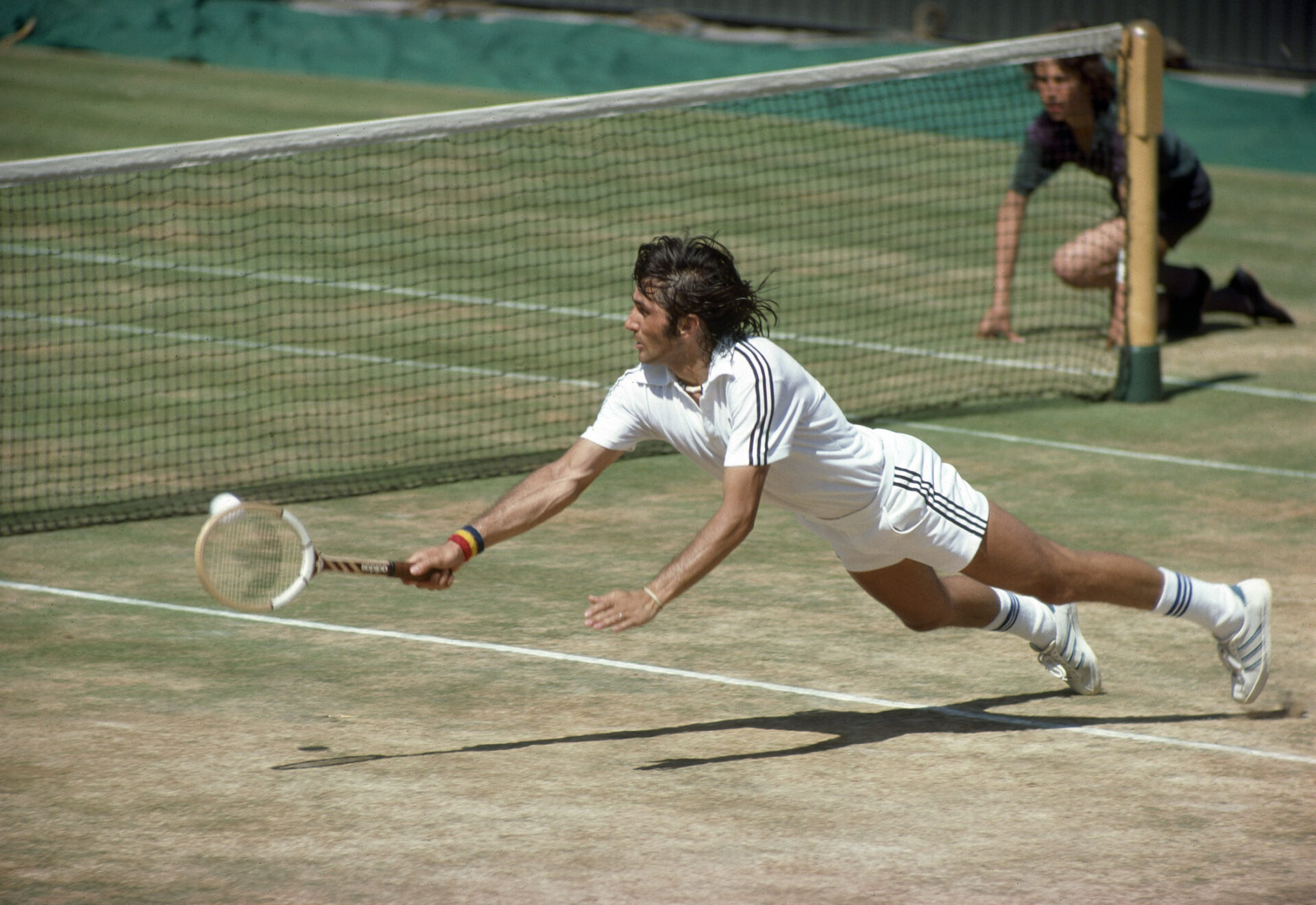 Ilie Nastase, photographie de Gerry Cranham