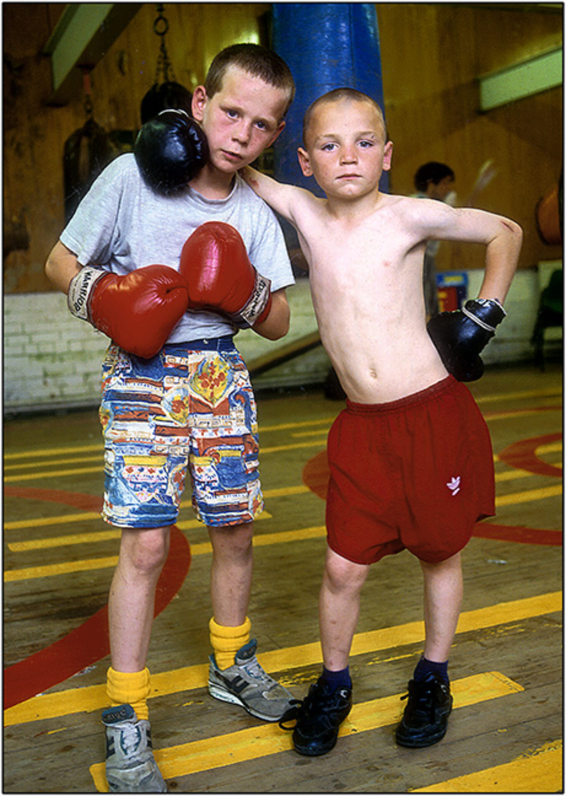 Boxers, photographie de Ian Bradshaw
