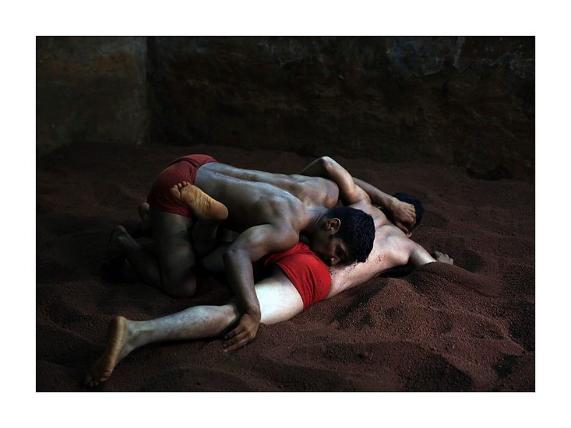 Lutte I, photographie de Bertrand Desprez