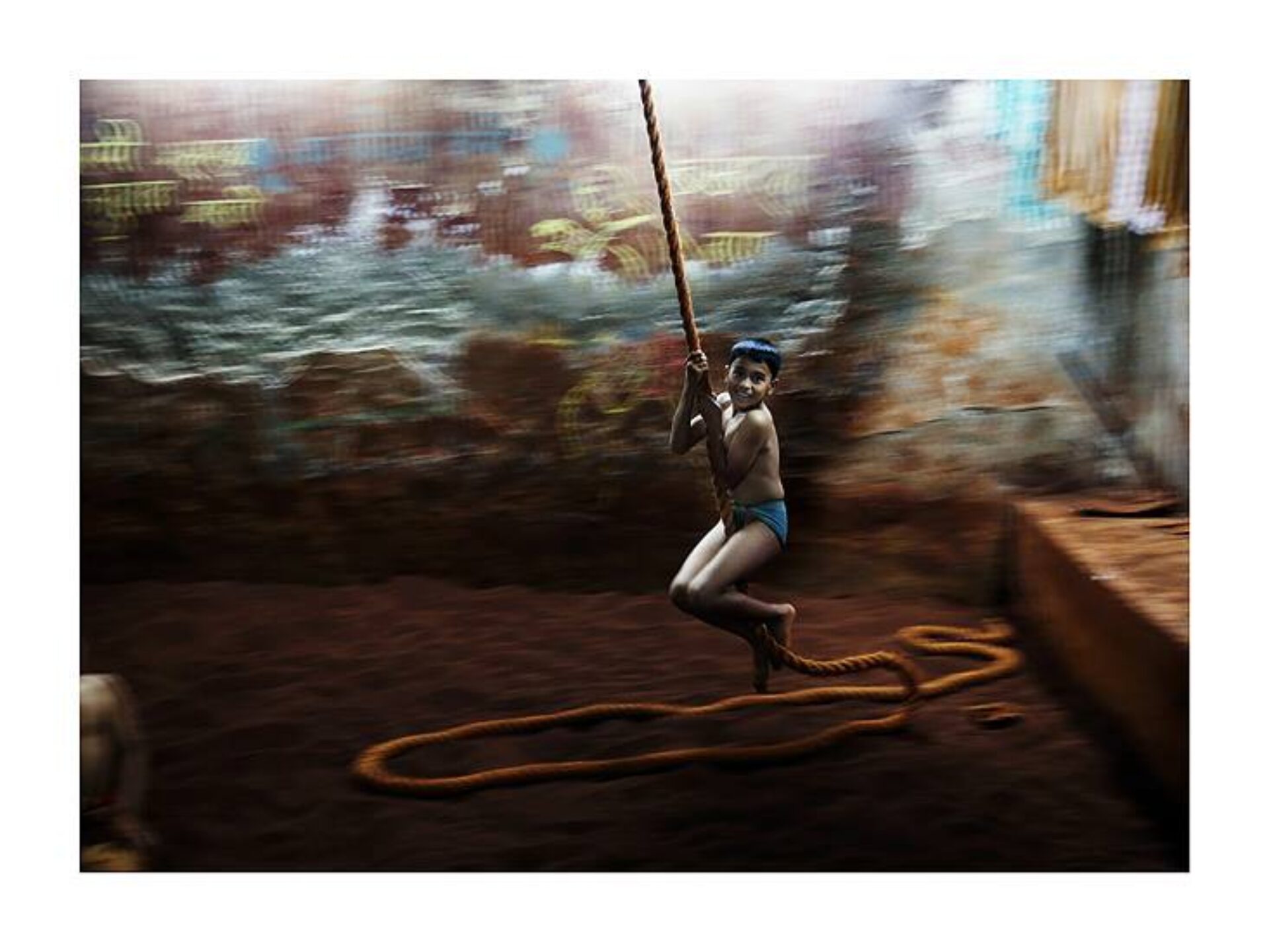 Lutte III, photographie de Bertrand Desprez