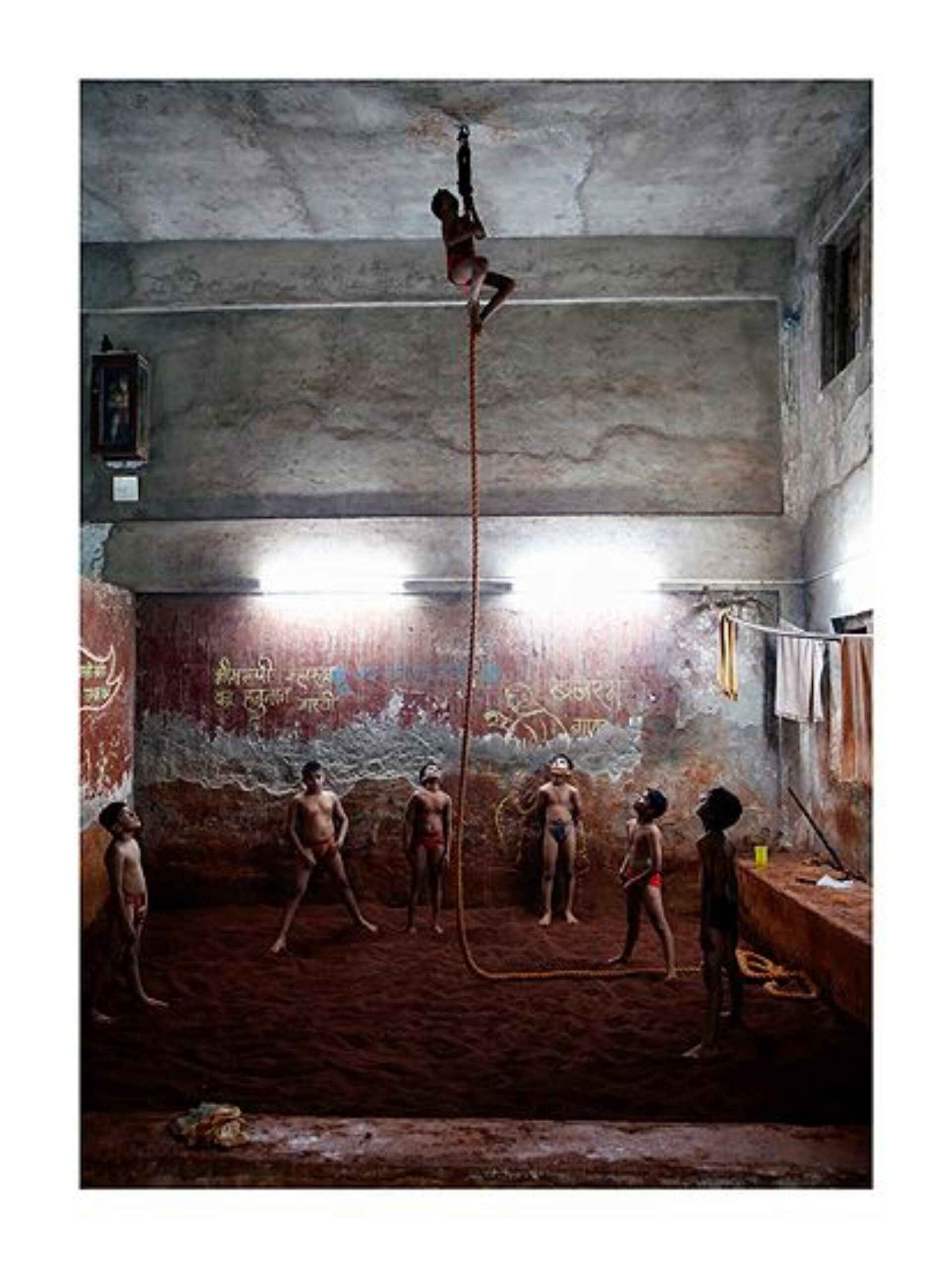 Lutte IV, photographie de Bertrand Desprez