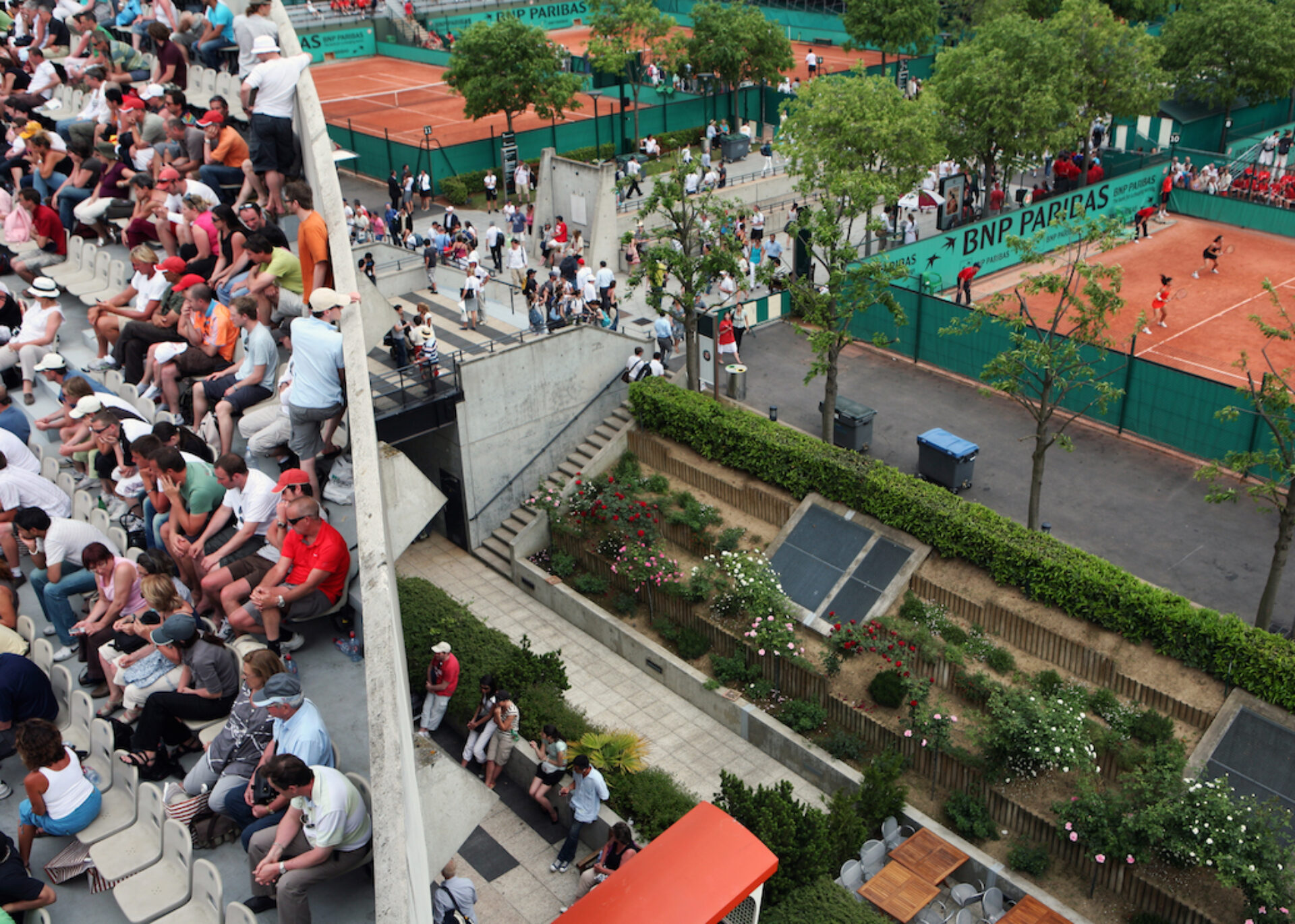 Roland Garros, photographie de Bertrand Desprez