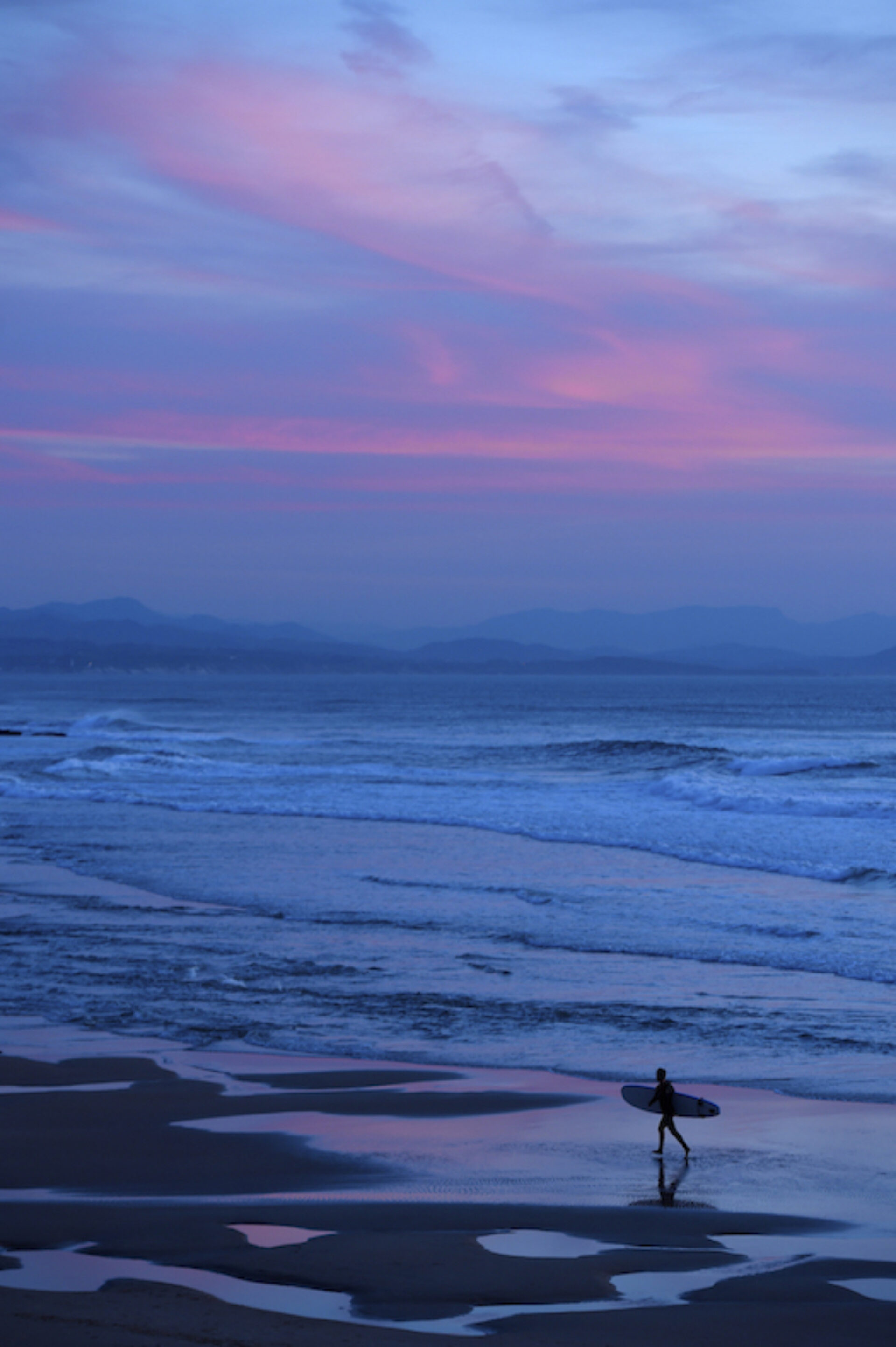 Blue hour, photographie de Corinne Dubreuil