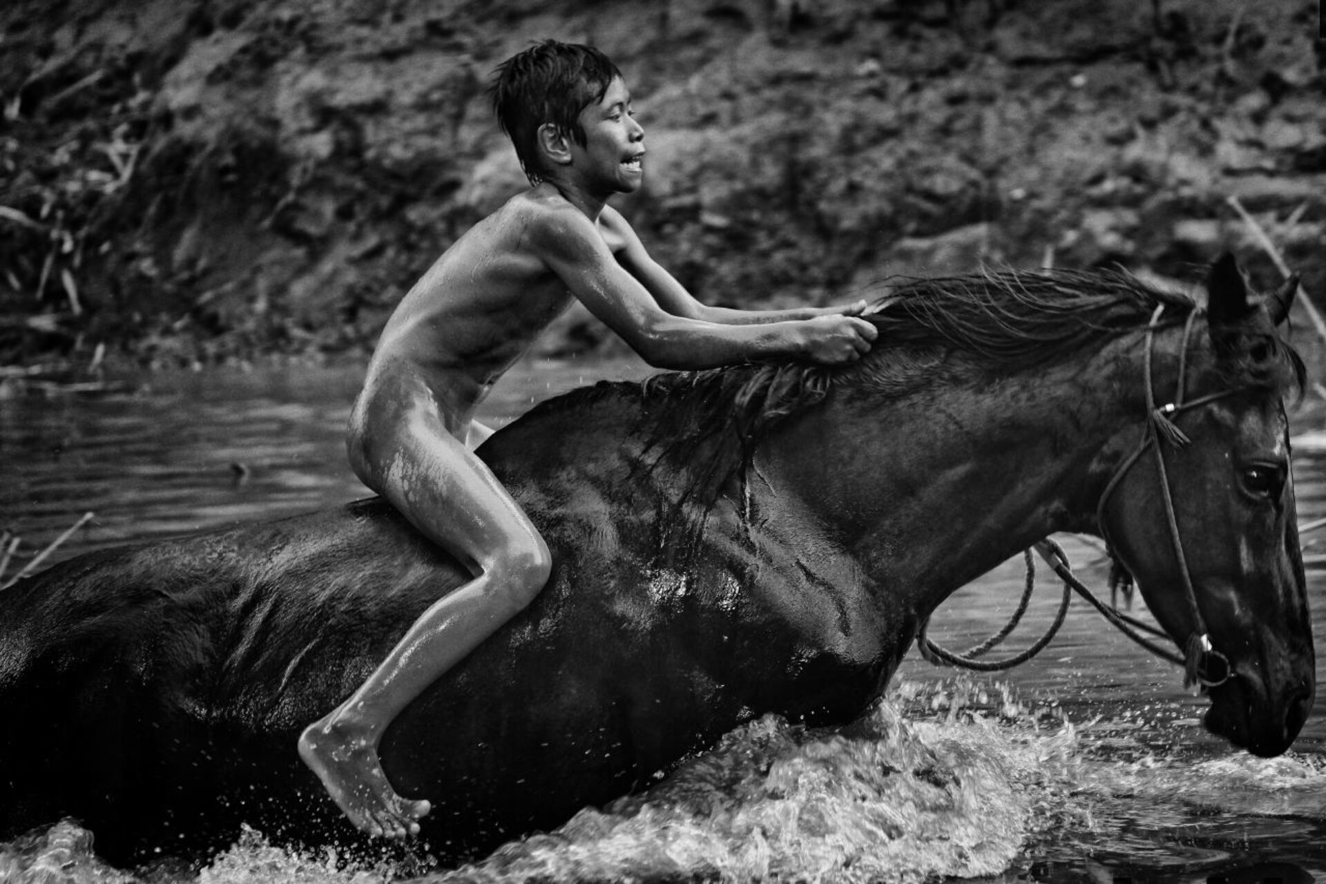 Kid jockeys 2, photographie de Alain Schroeder