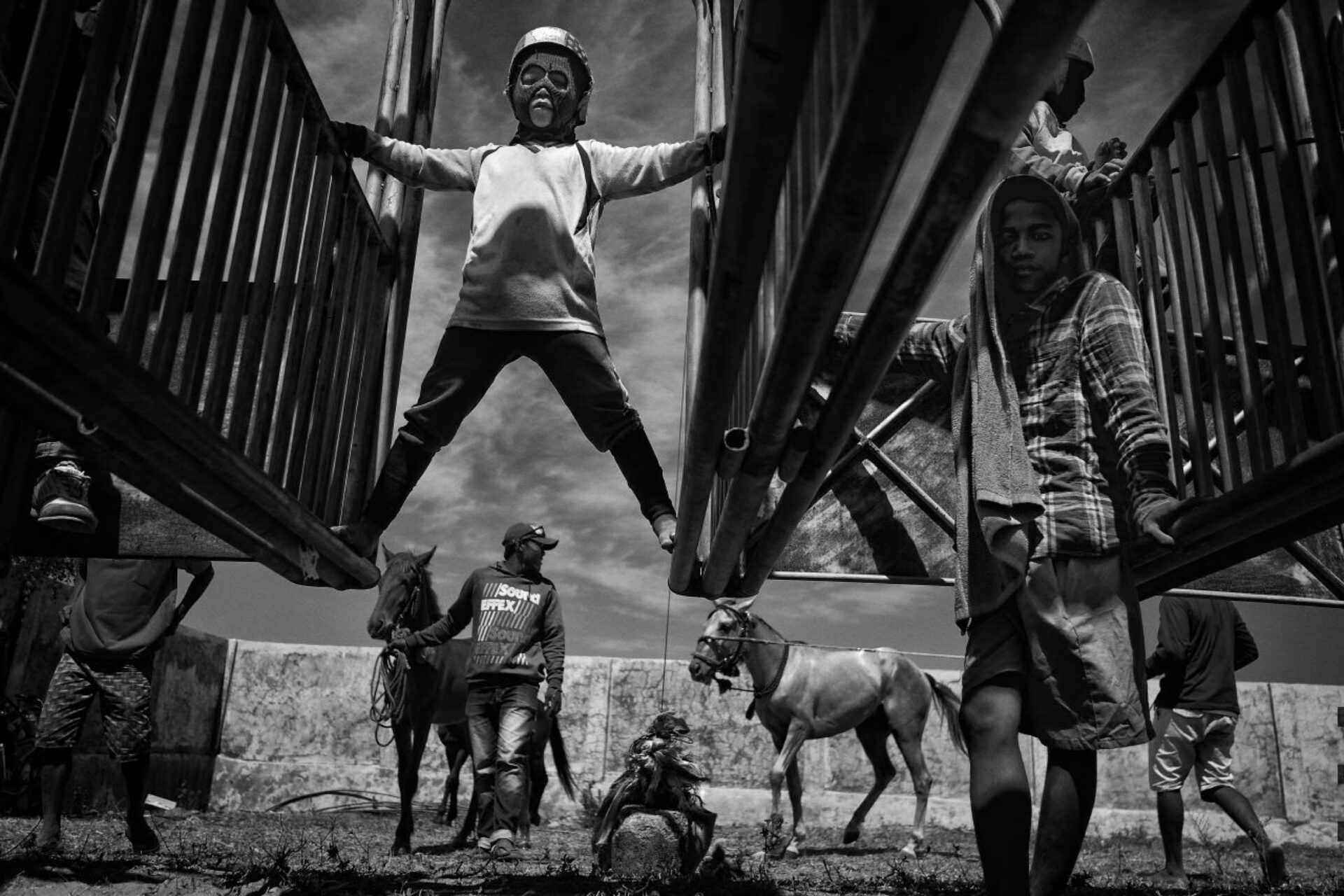 Kid jockeys 4, photographie de Alain Schroeder