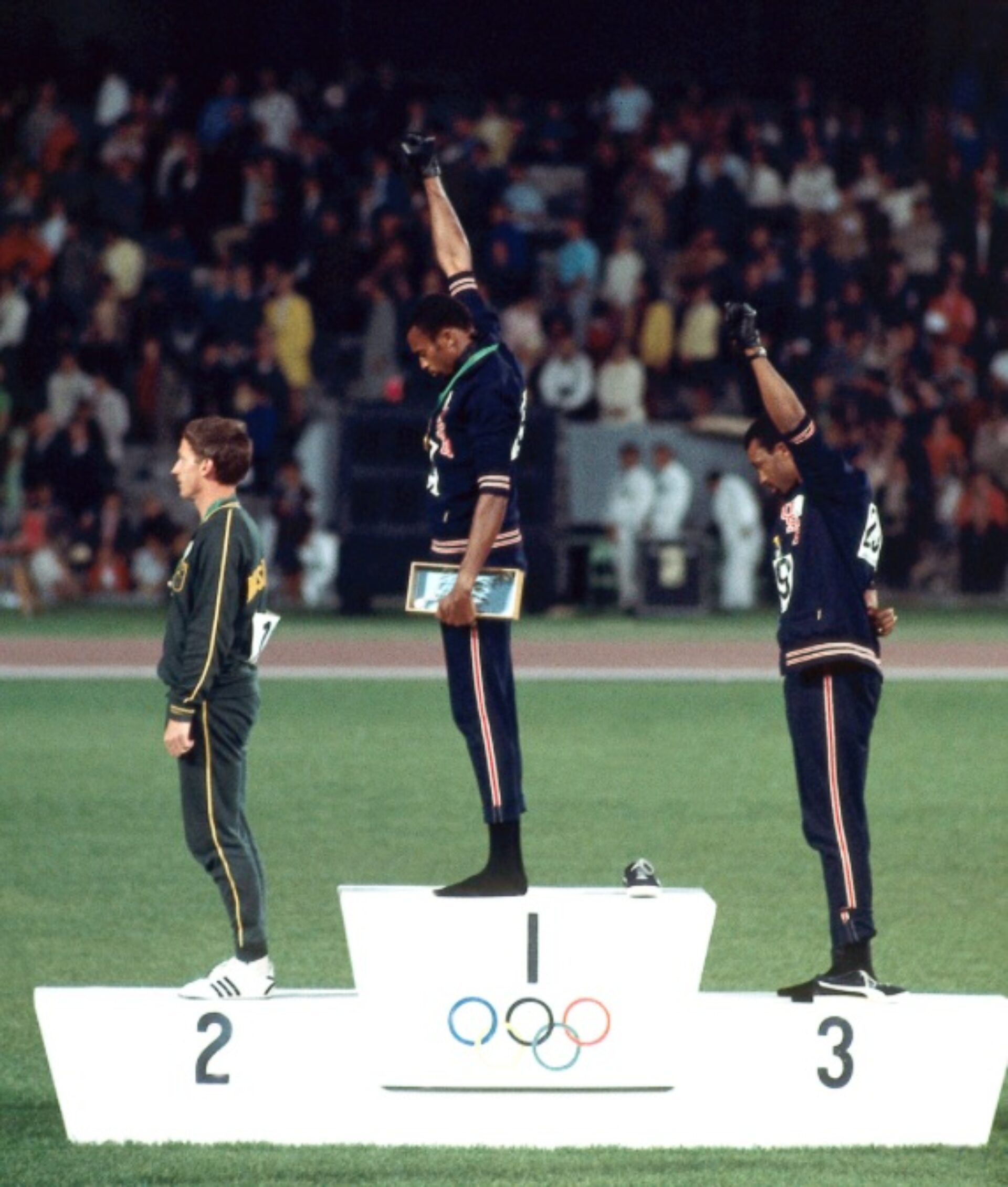 Black Power Salute, photographie de Neil Leifer