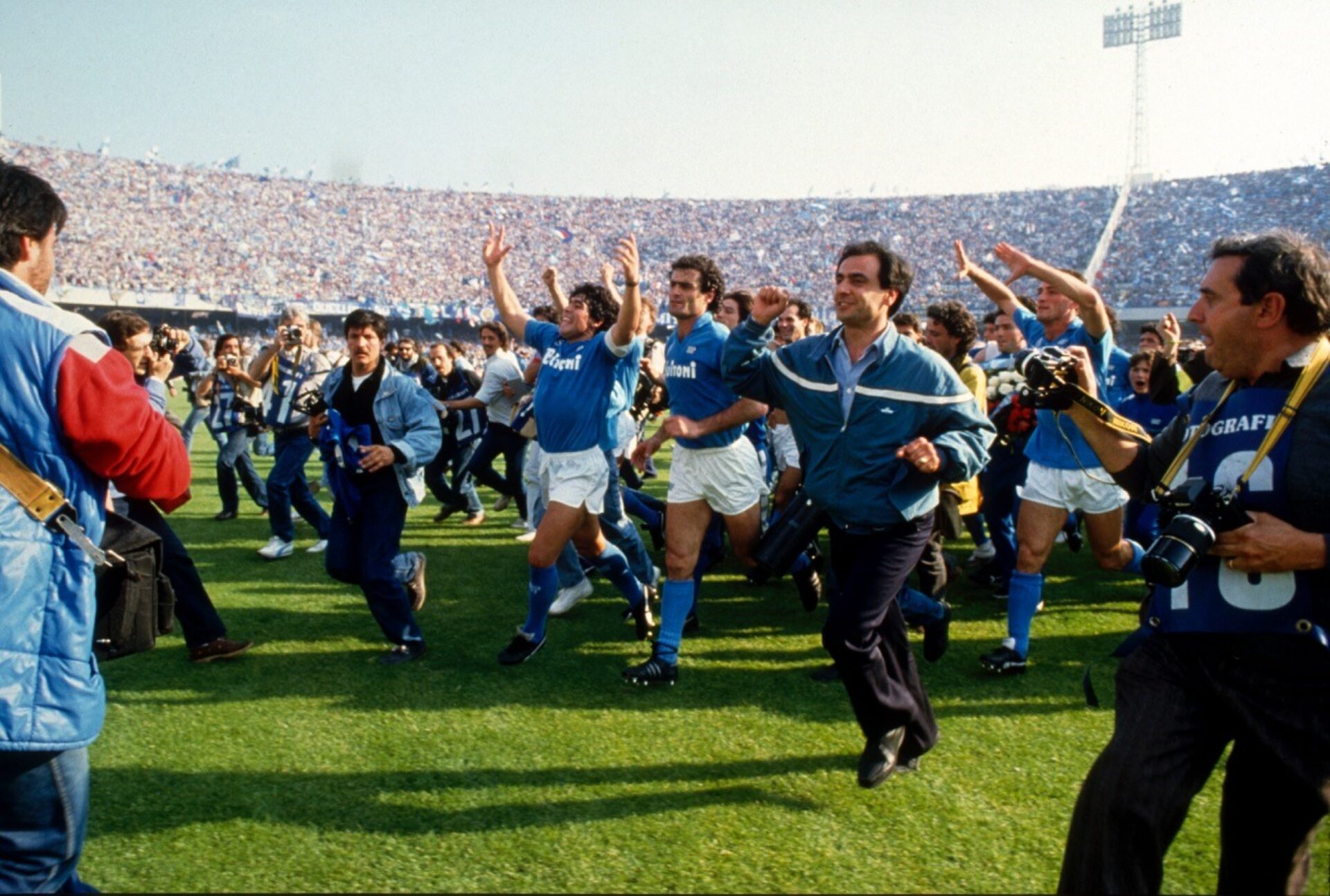 Maradona I, photographie de Mark Leech