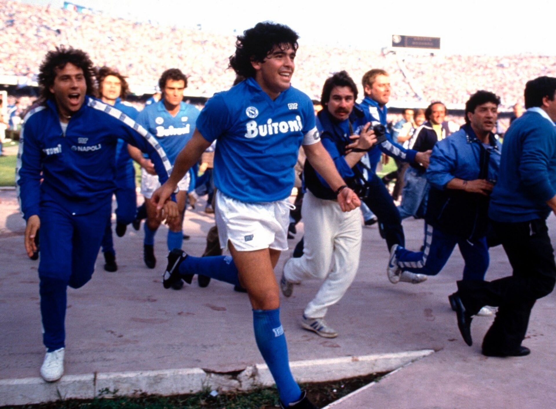 Maradona II, photographie de Mark Leech