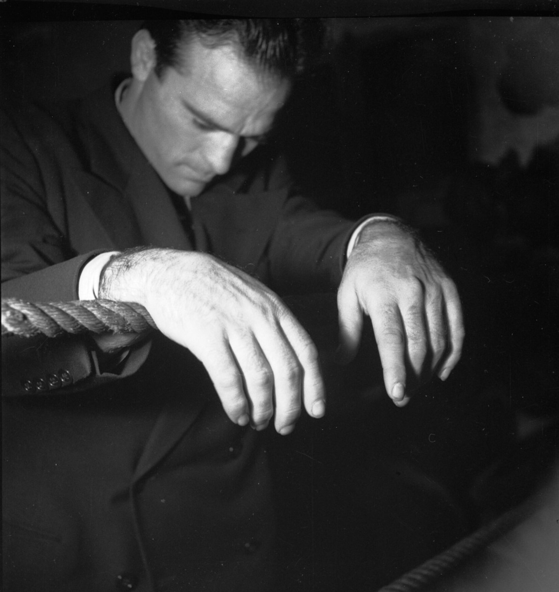 Marcel Cerdan, photographie de Georges Dambier