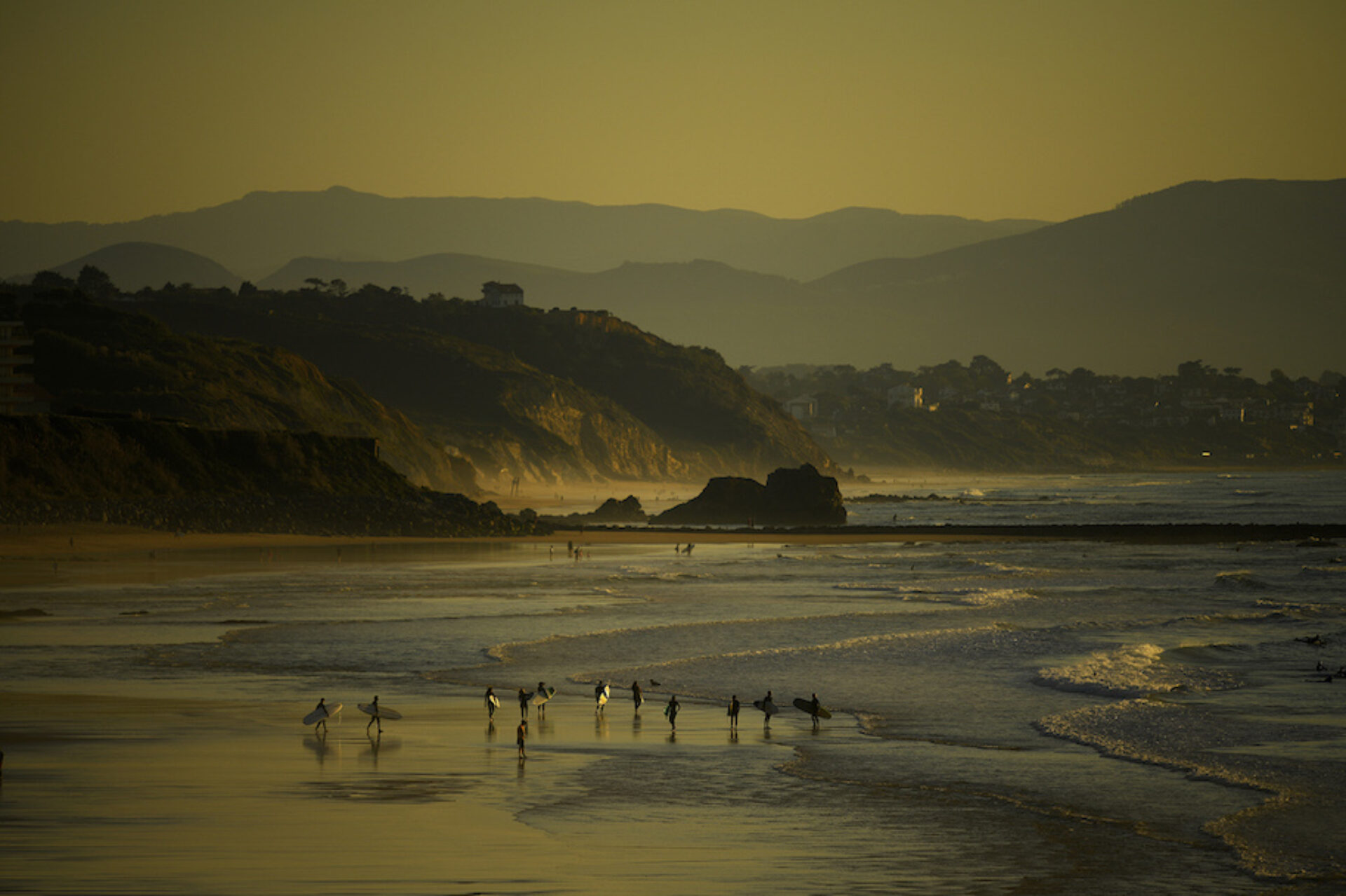 Golden beach, photographie de Corinne Dubreuil