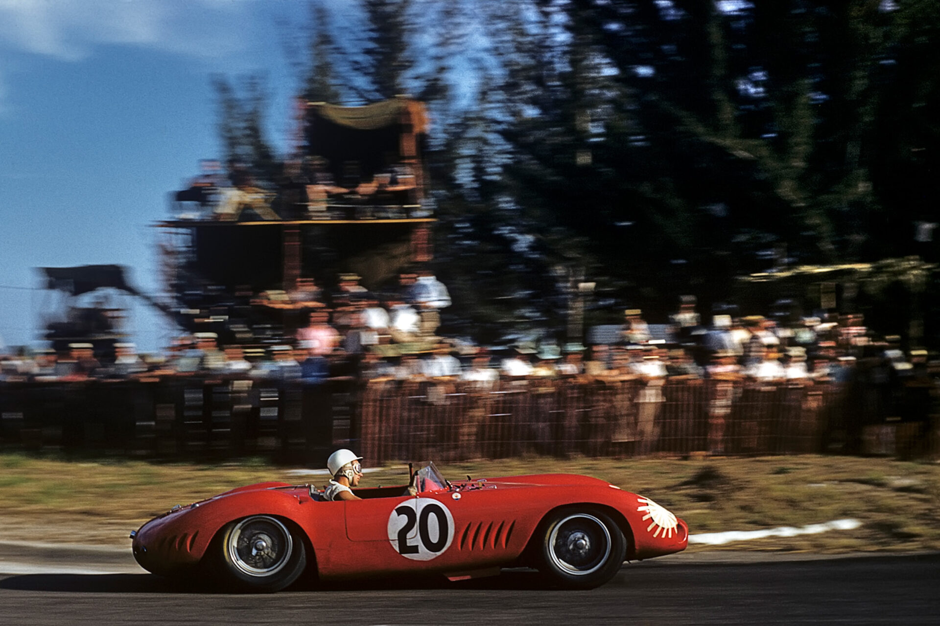 Stirling Moss (6), photographie de Bernard Cahier