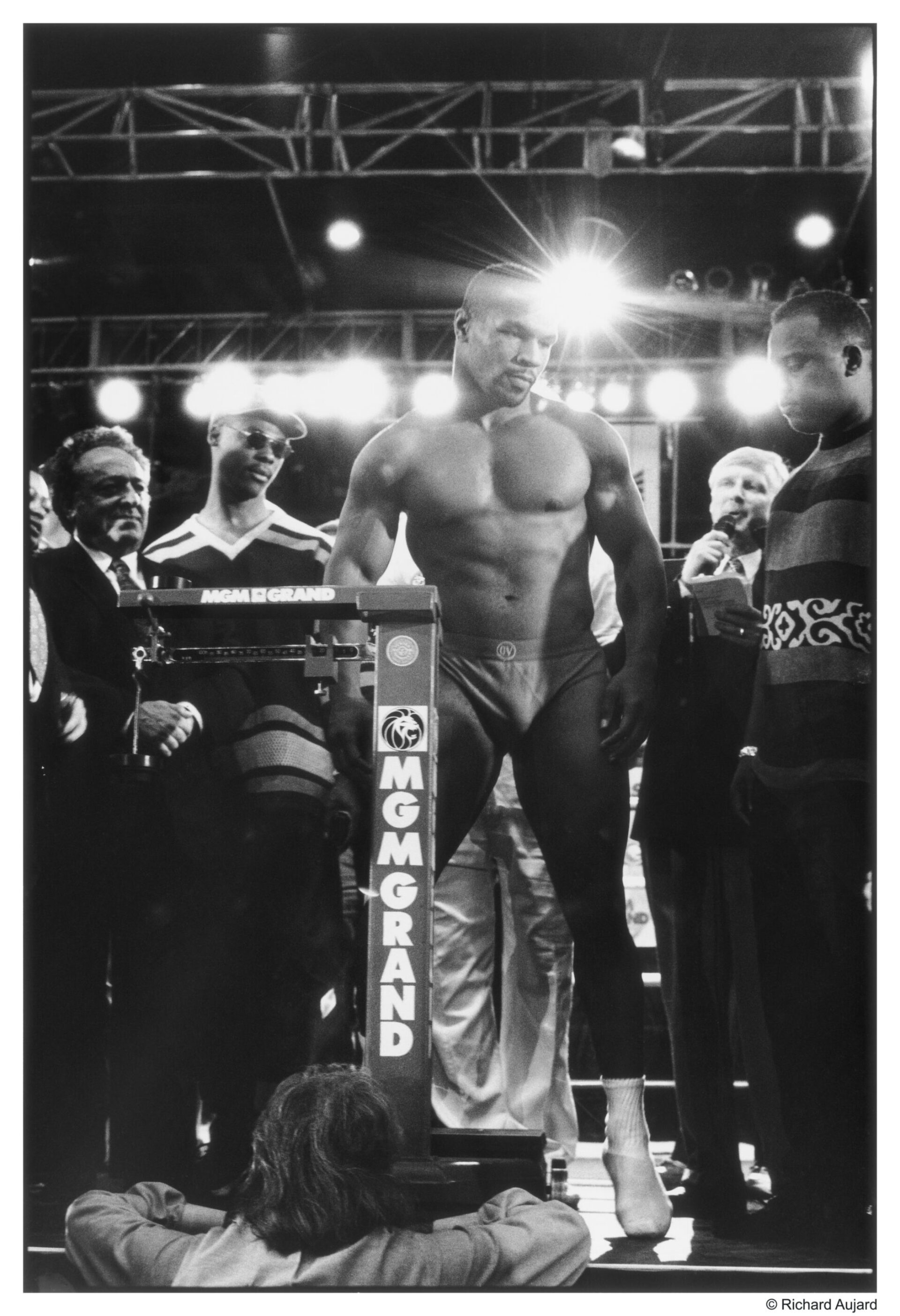 Tyson Weigh in, photographie de Richard Aujard