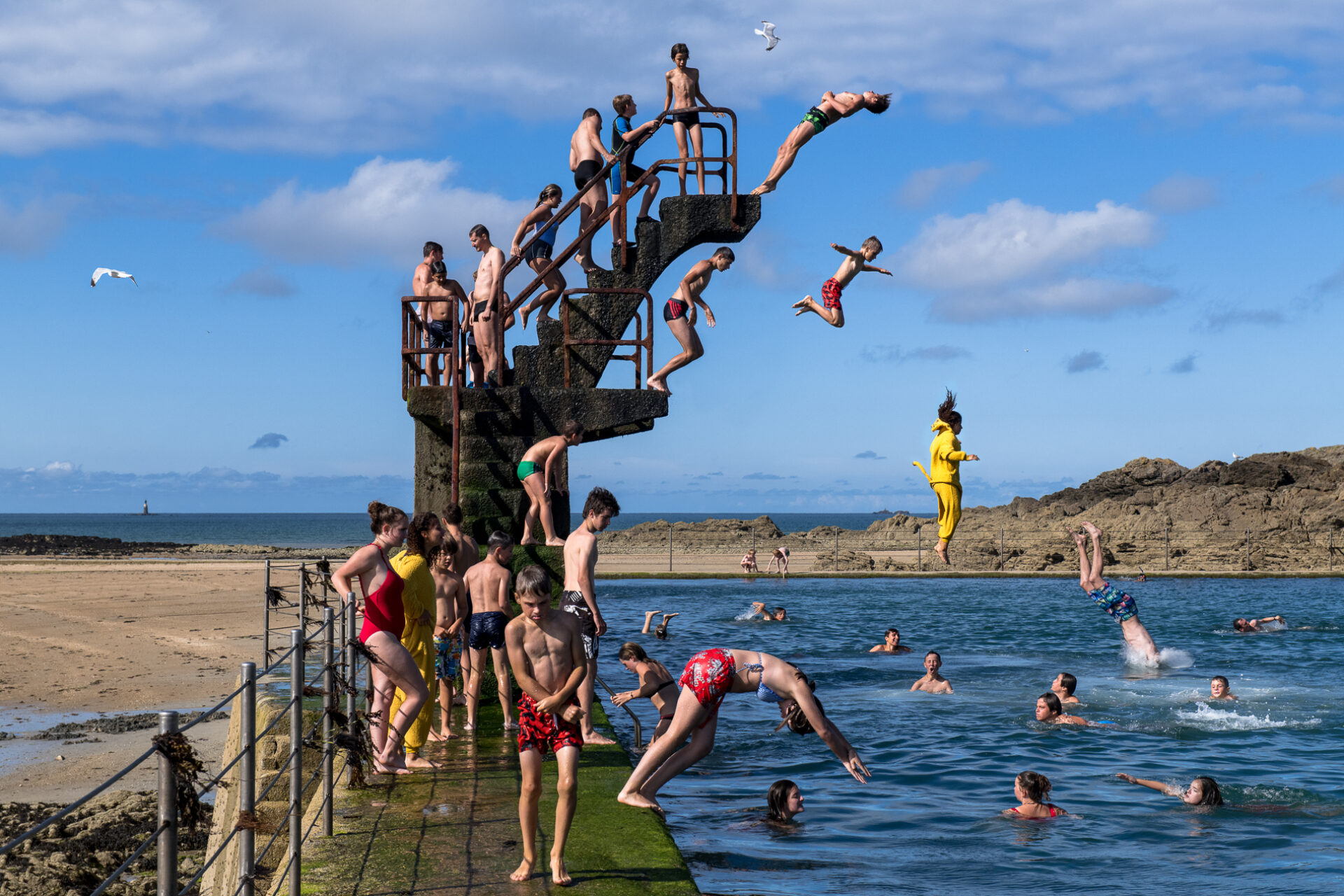 Crowded at sea (2), photographie de Joost Wensveen