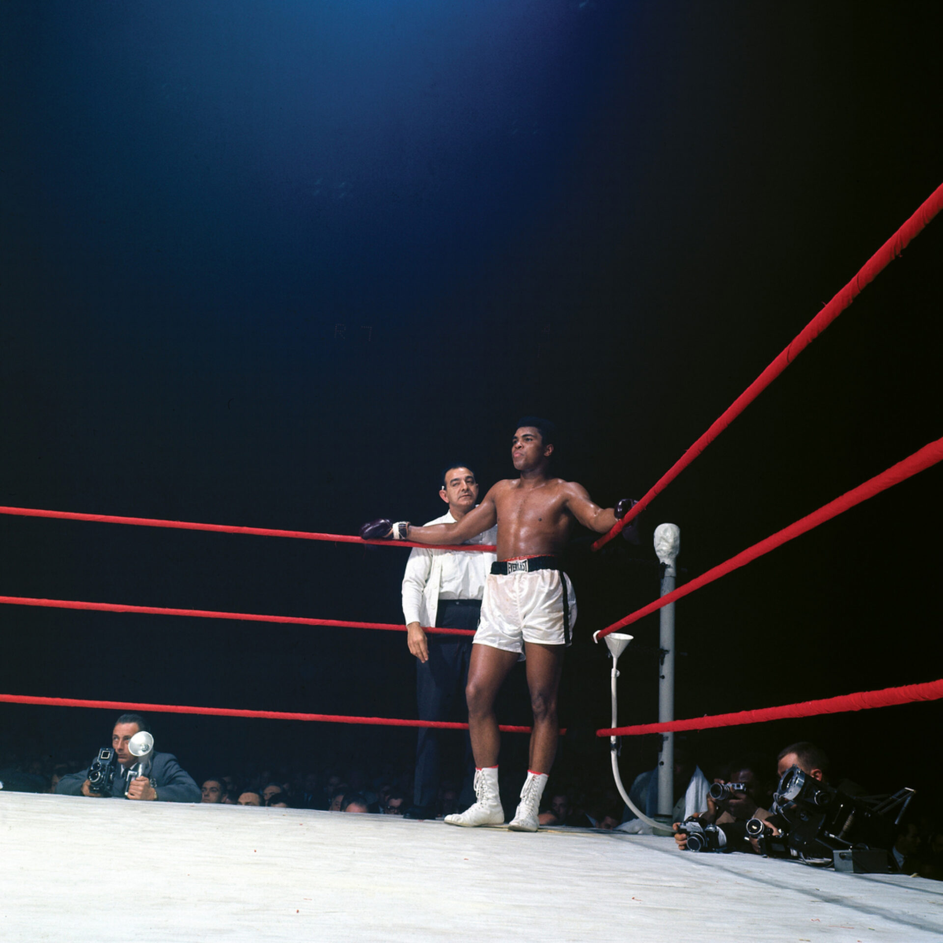 Ali & Angelo Dundee, photographie de Neil Leifer