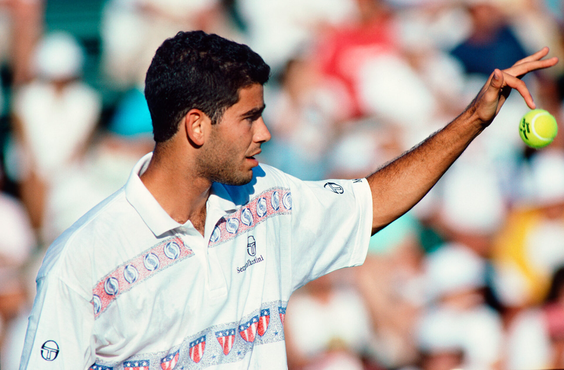 Pete Sampras, photographie de Serge Philippot