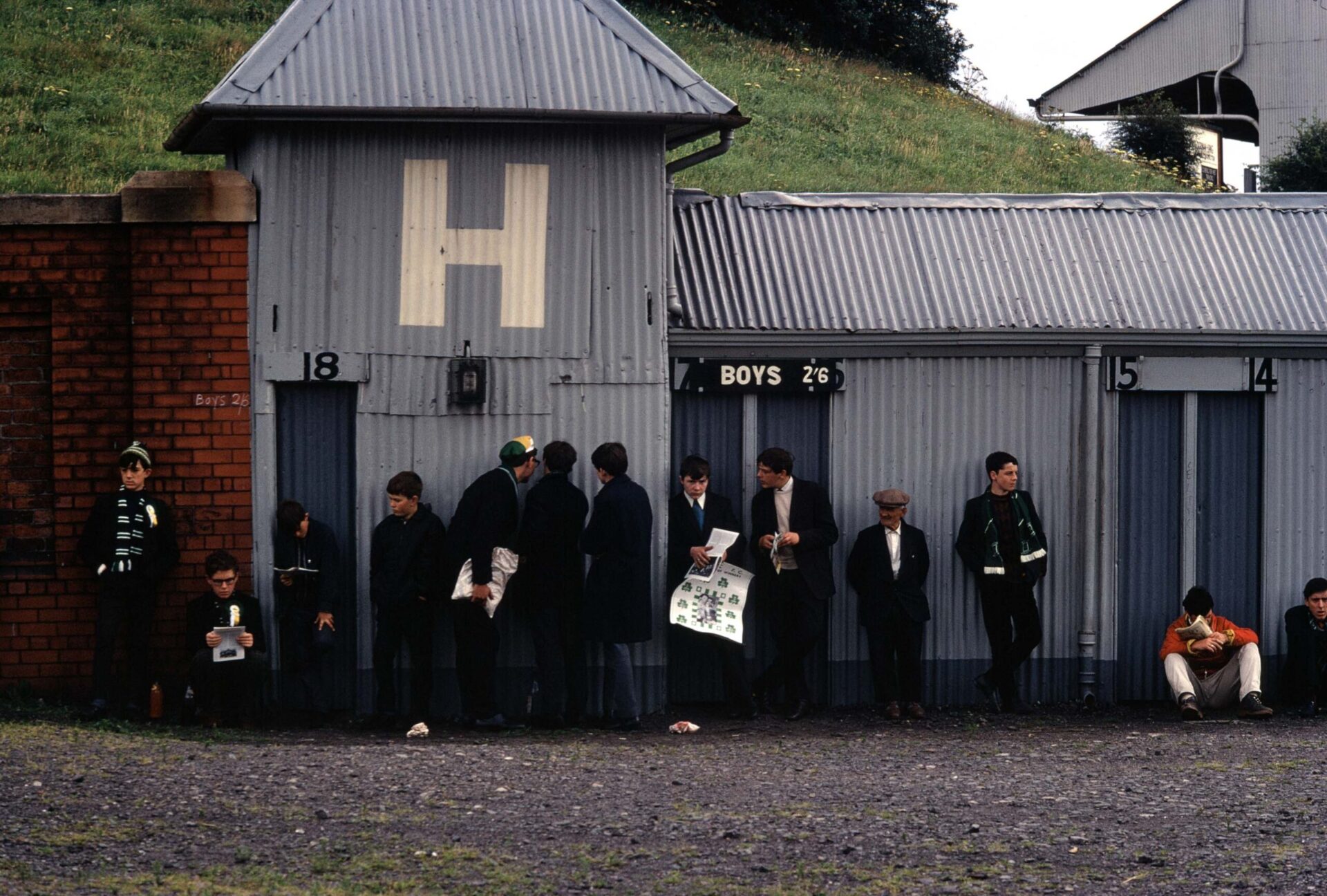Celtic Fans, photographie de Gerry Cranham