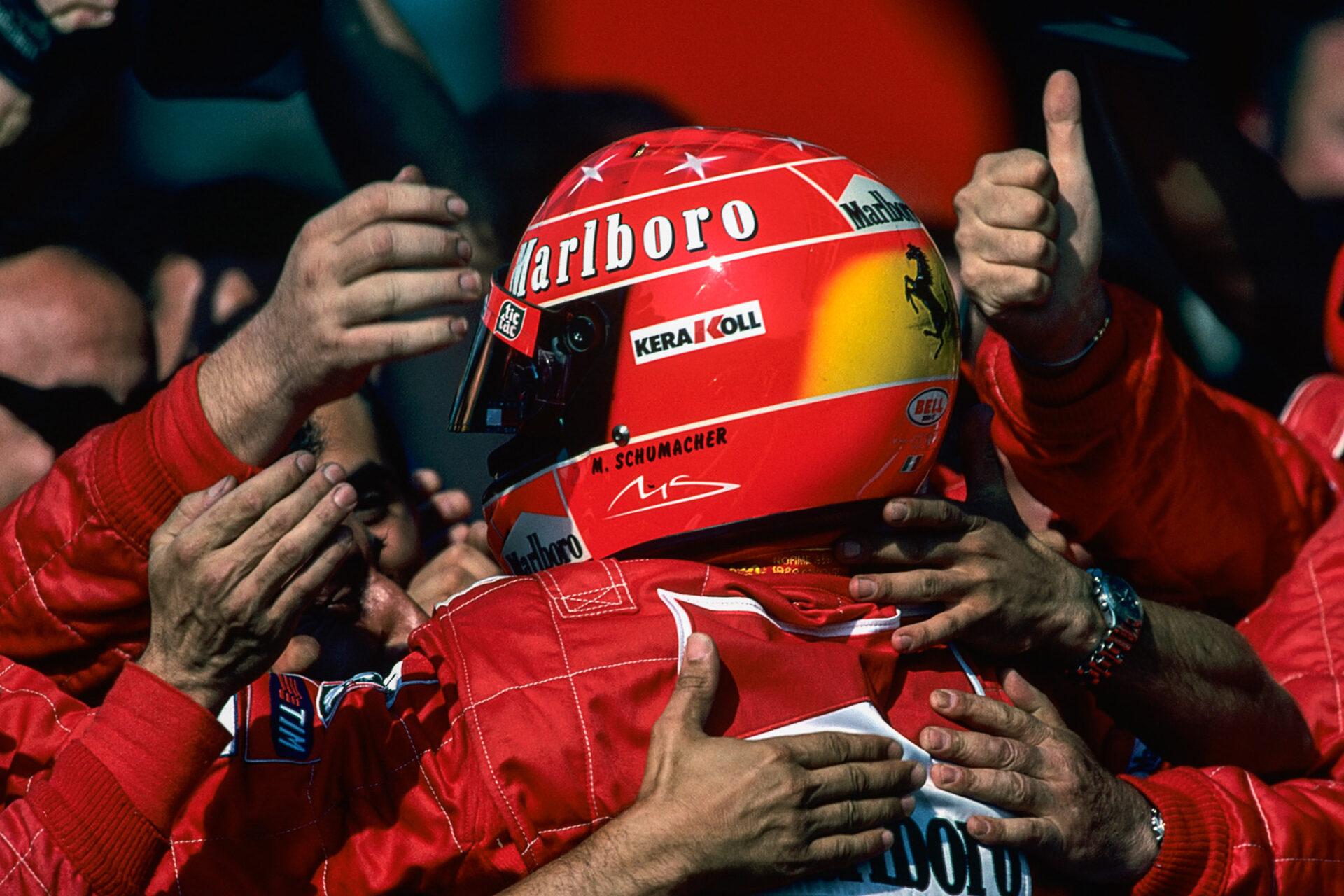Michael Schumacher, photographie de Paul-Henri Cahier