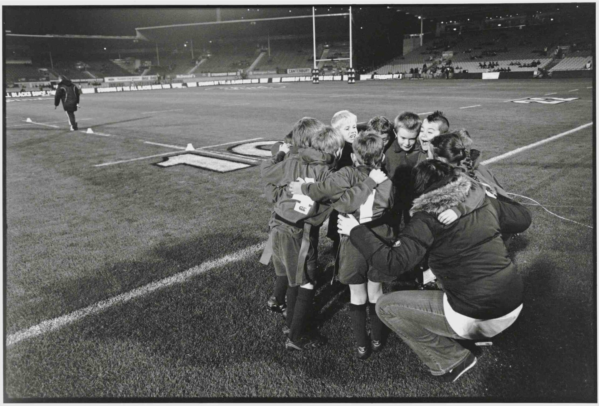 huddle carisbrook, photographie de Nick Danziger