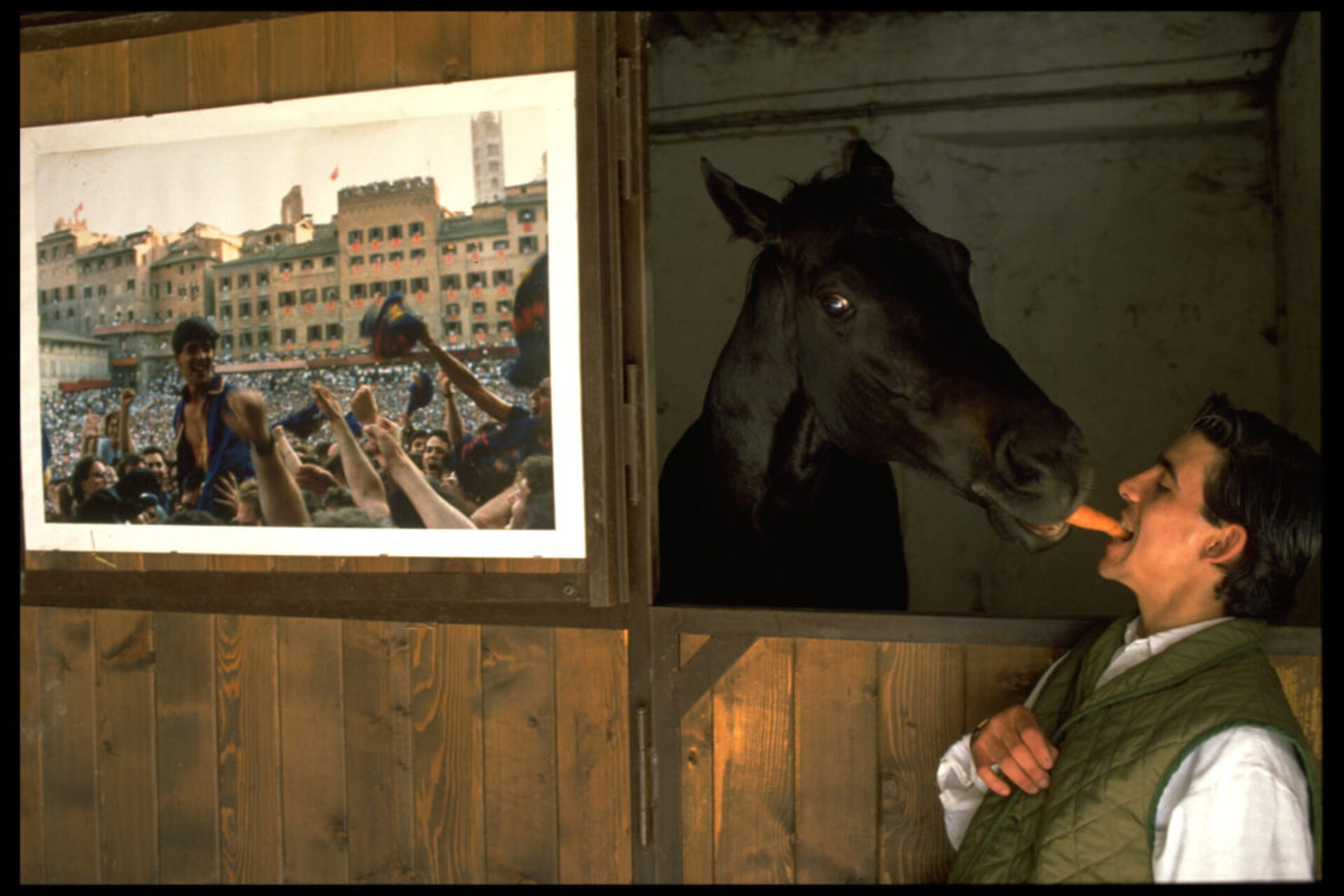 Palio (2), photographie de Gianni Giansanti