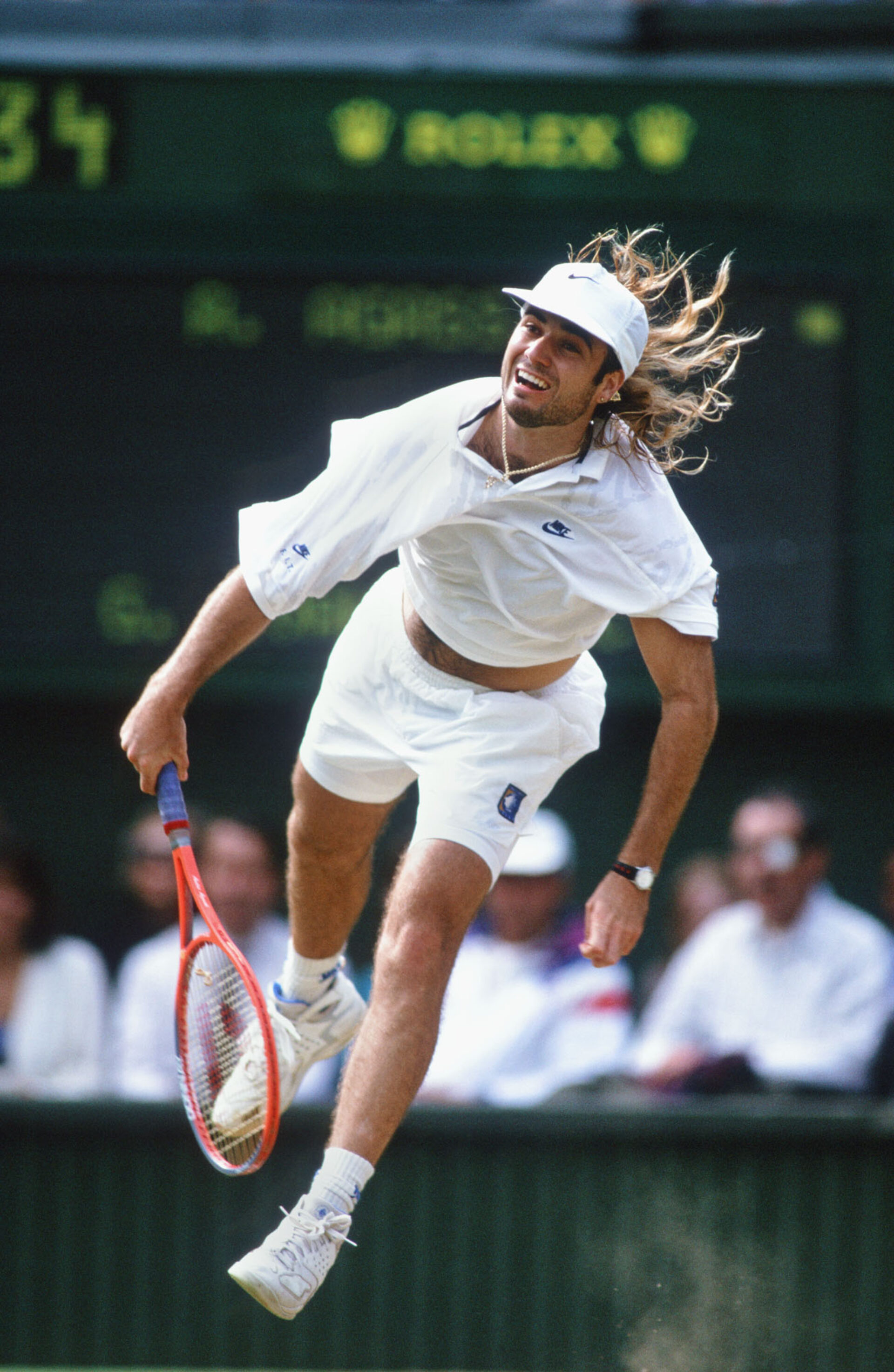 André Agassi, photographie de Serge Philippot