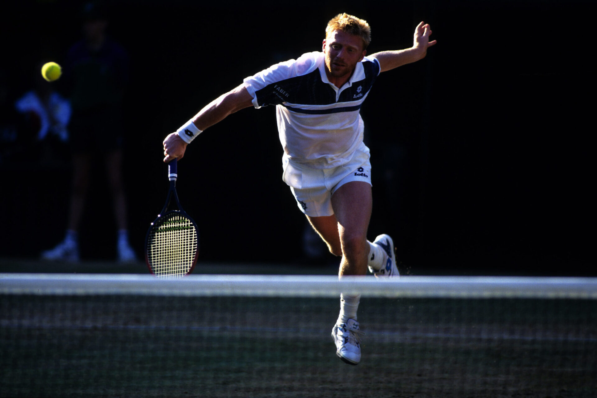 Boris Becker, photographie de Serge Philippot