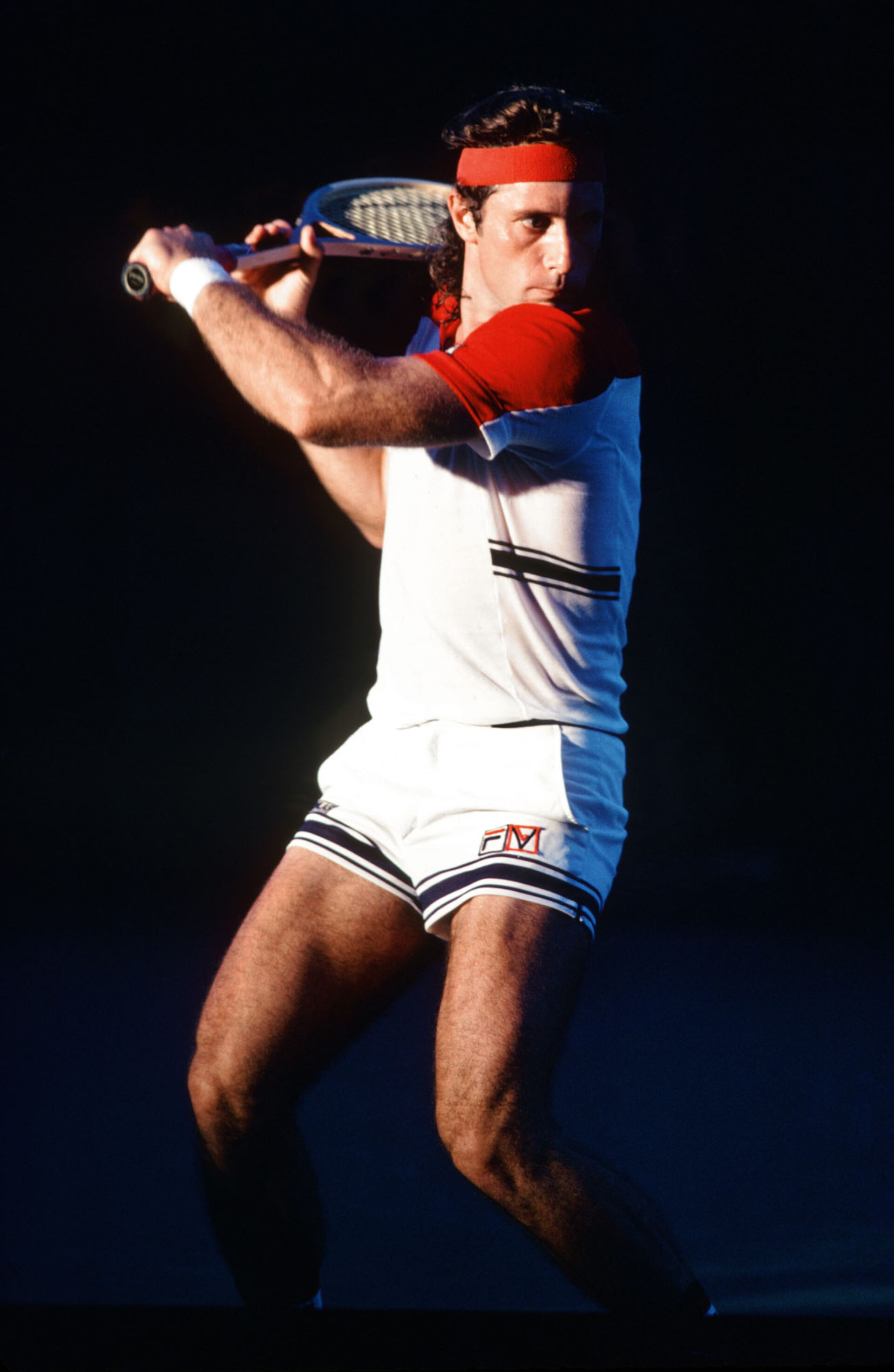 Guillermo Vilas, photographie de Serge Philippot