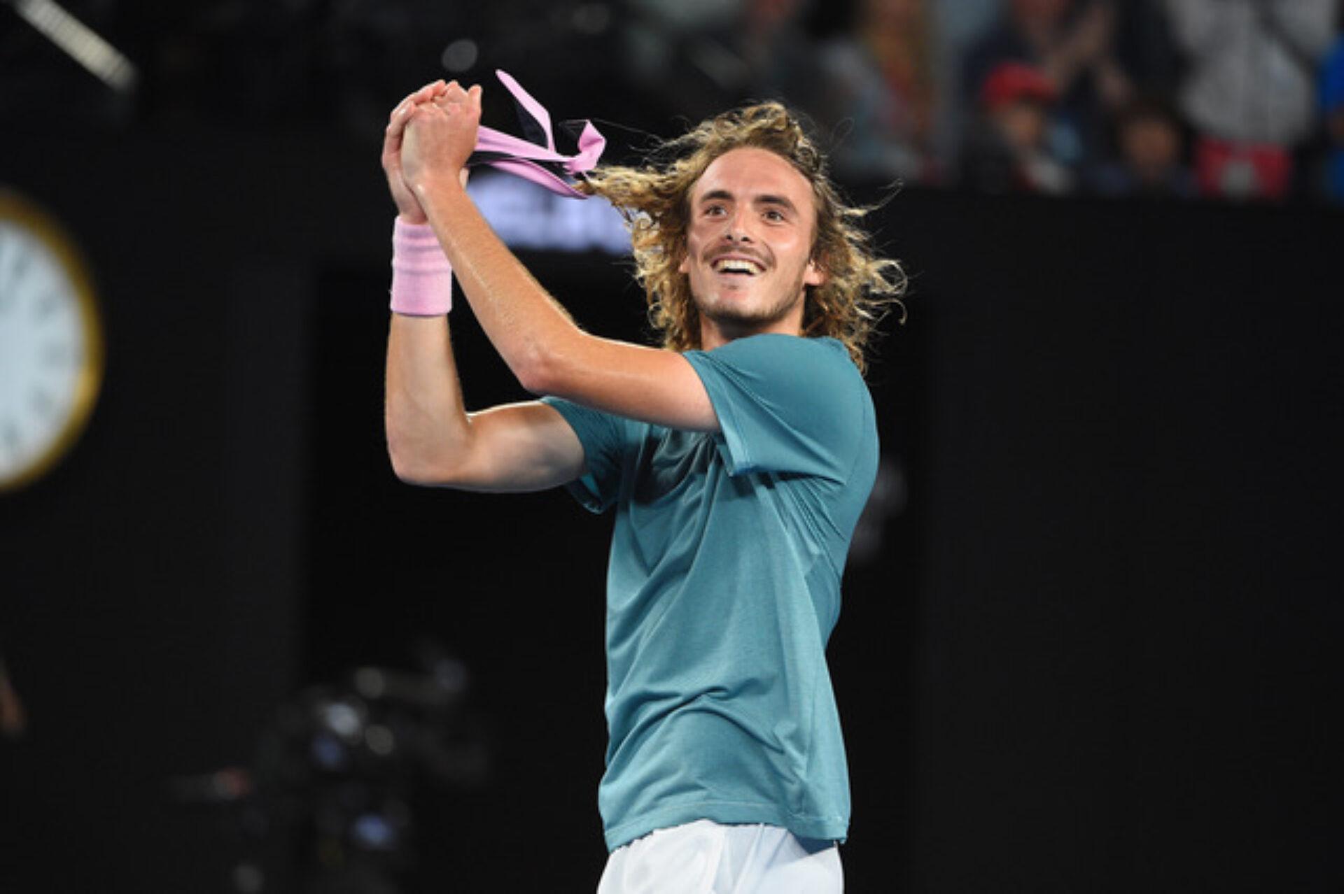 Stéfanos Tsitsipas (2), photographie de Corinne Dubreuil