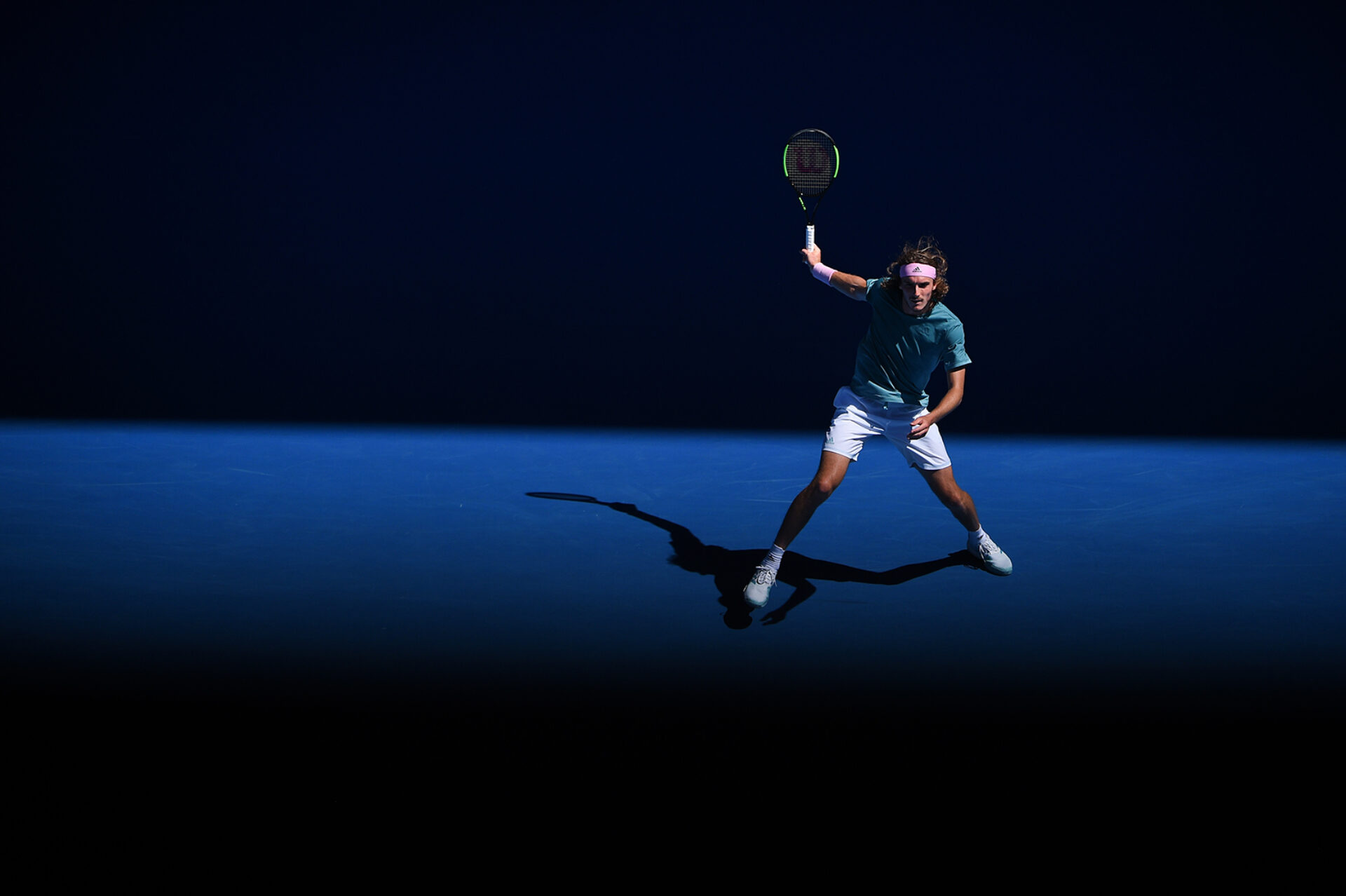 Stéfanos Tsitsipas (4), photographie de Corinne Dubreuil