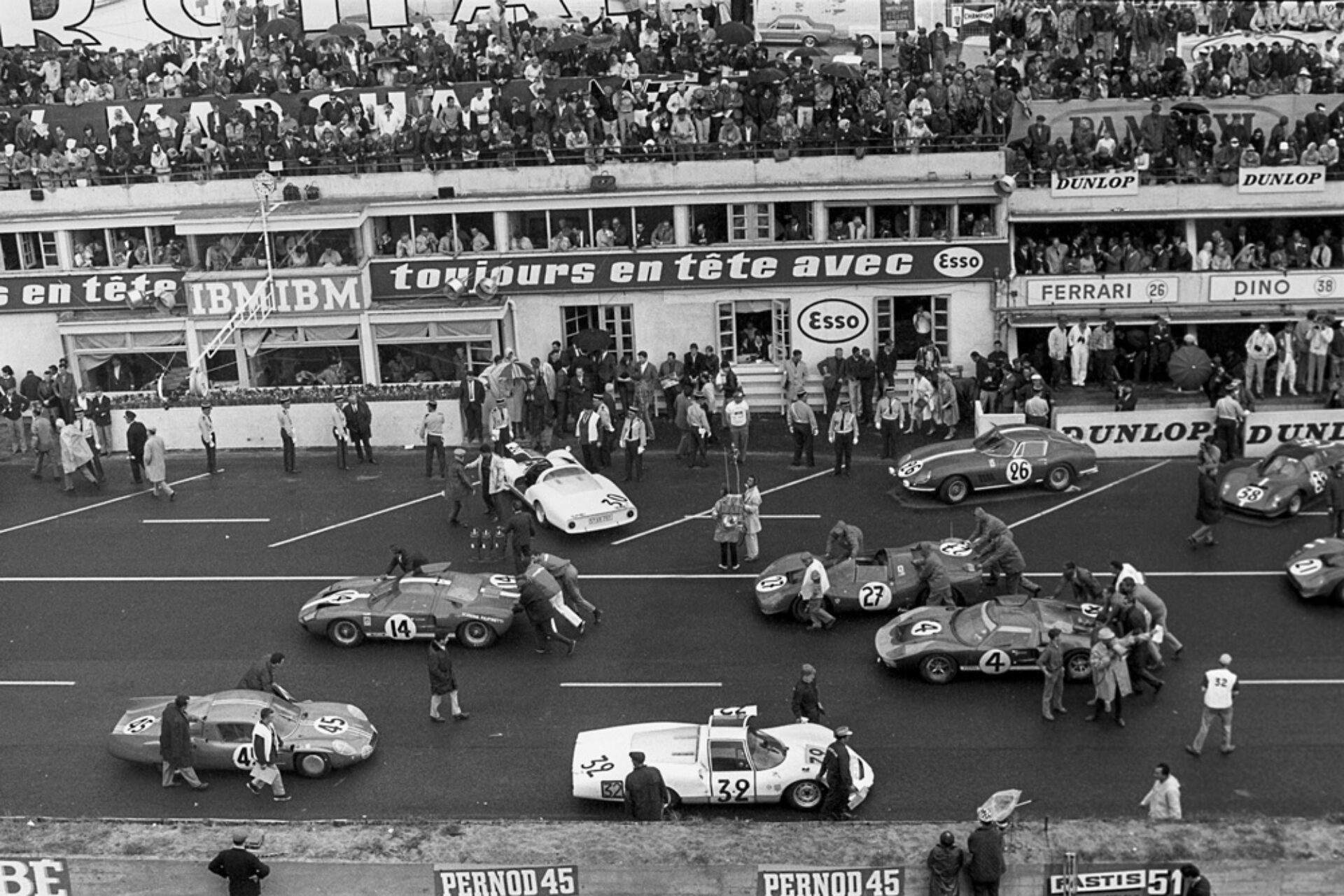 Le Mans 1966 (2), photographie de Bernard Cahier