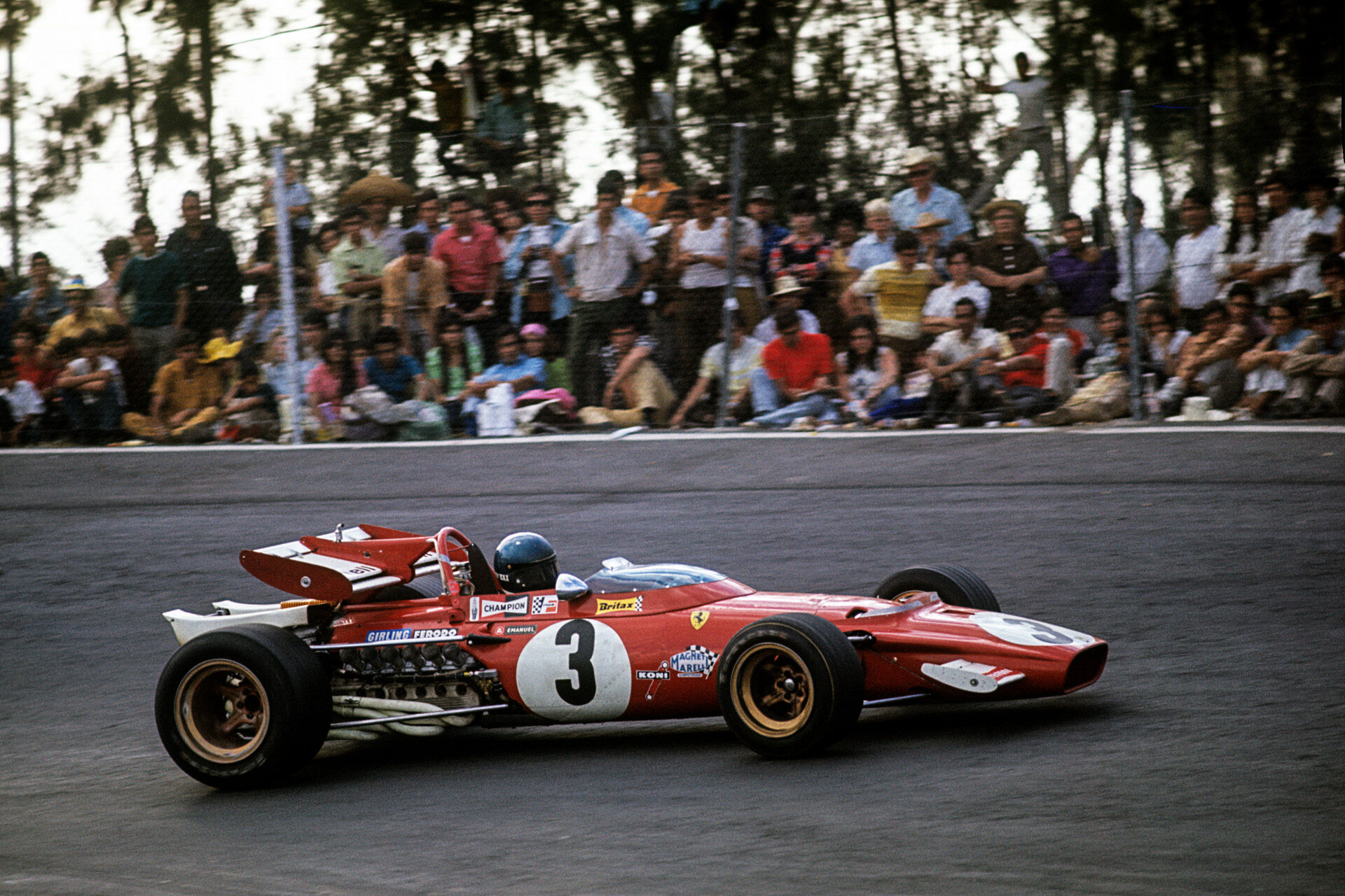 Jacky Ickx, photographie de Bernard Cahier
