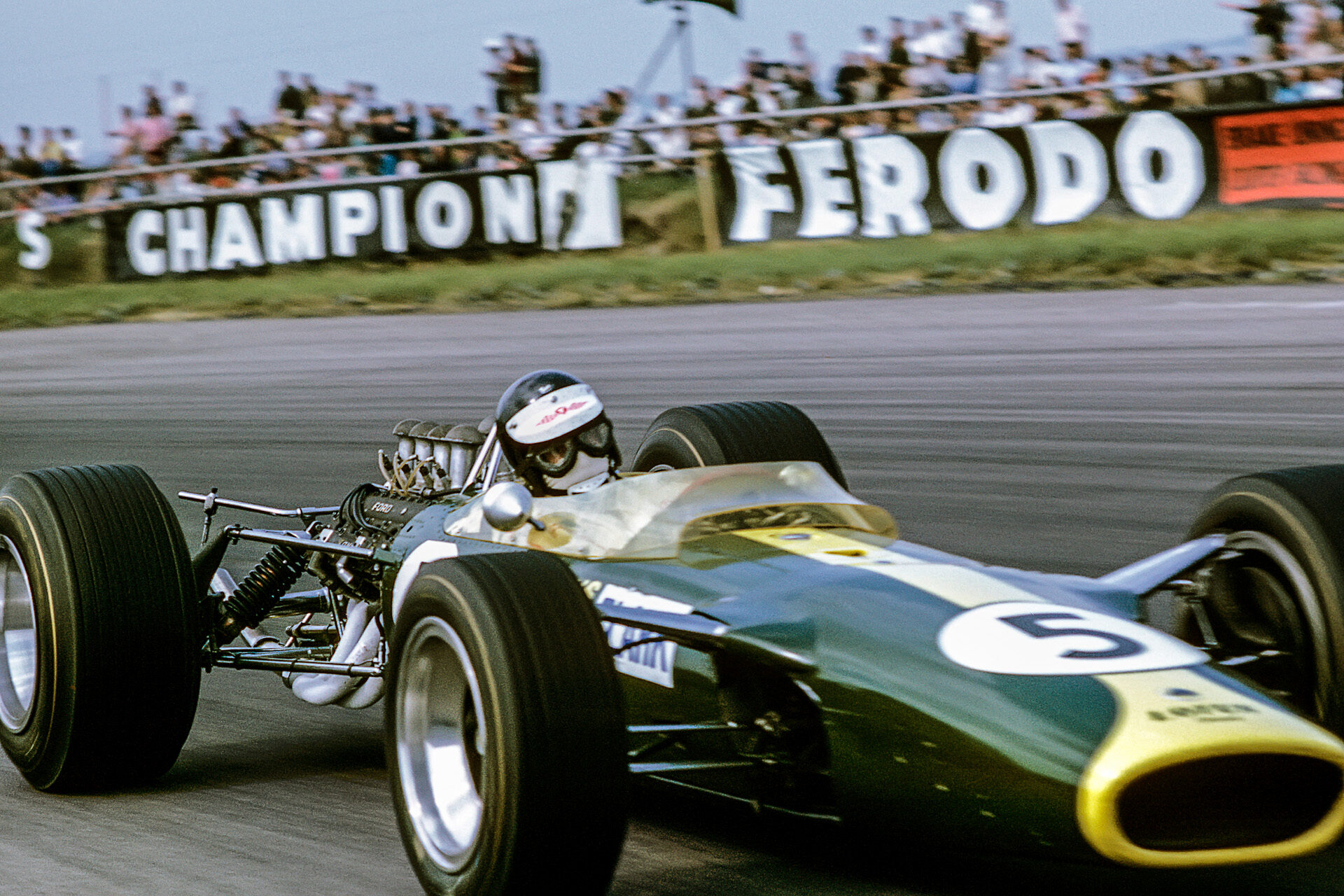 Jim Clark (2), photographie de Bernard Cahier