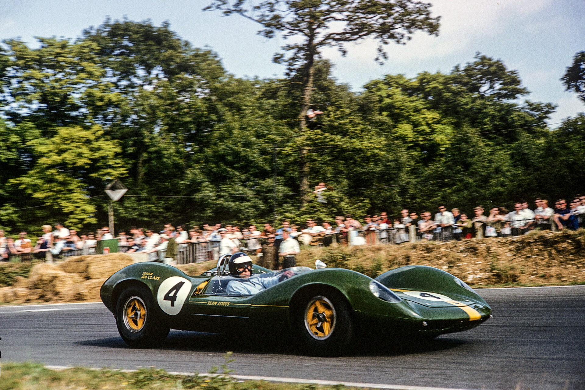 Jim Clark, photographie de Bernard Cahier