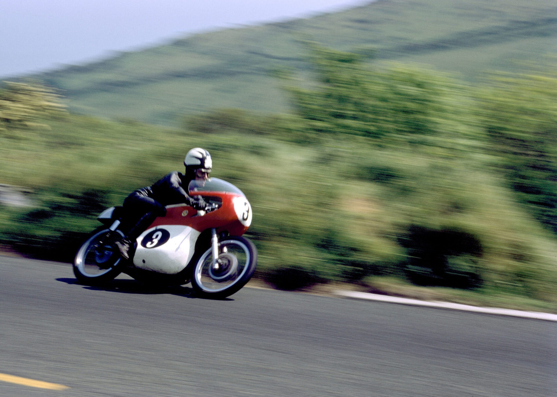 Mike Hailwood, photographie de Gerry Cranham
