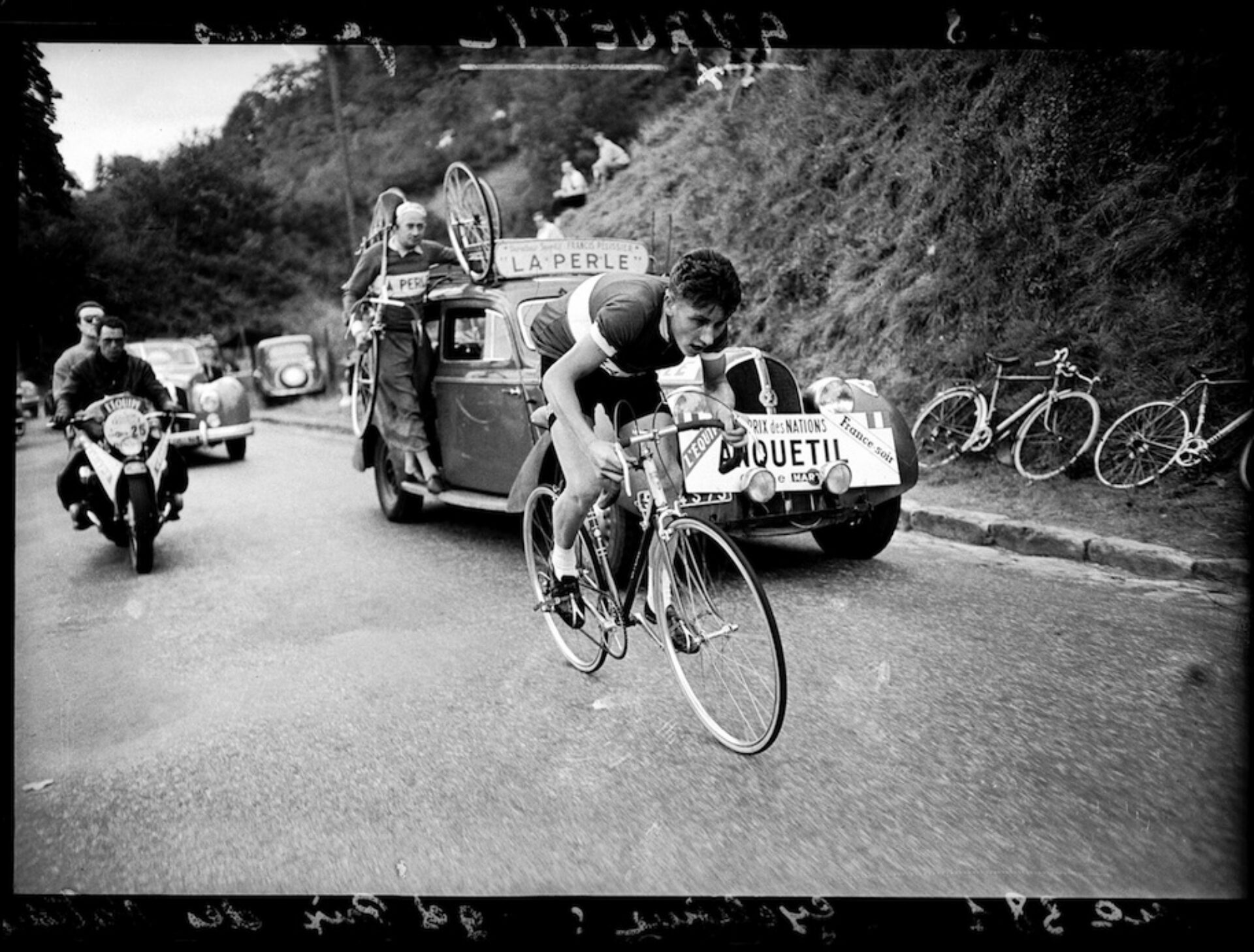 Jacques Anquetil, photographie de Collection Miroir Sprint