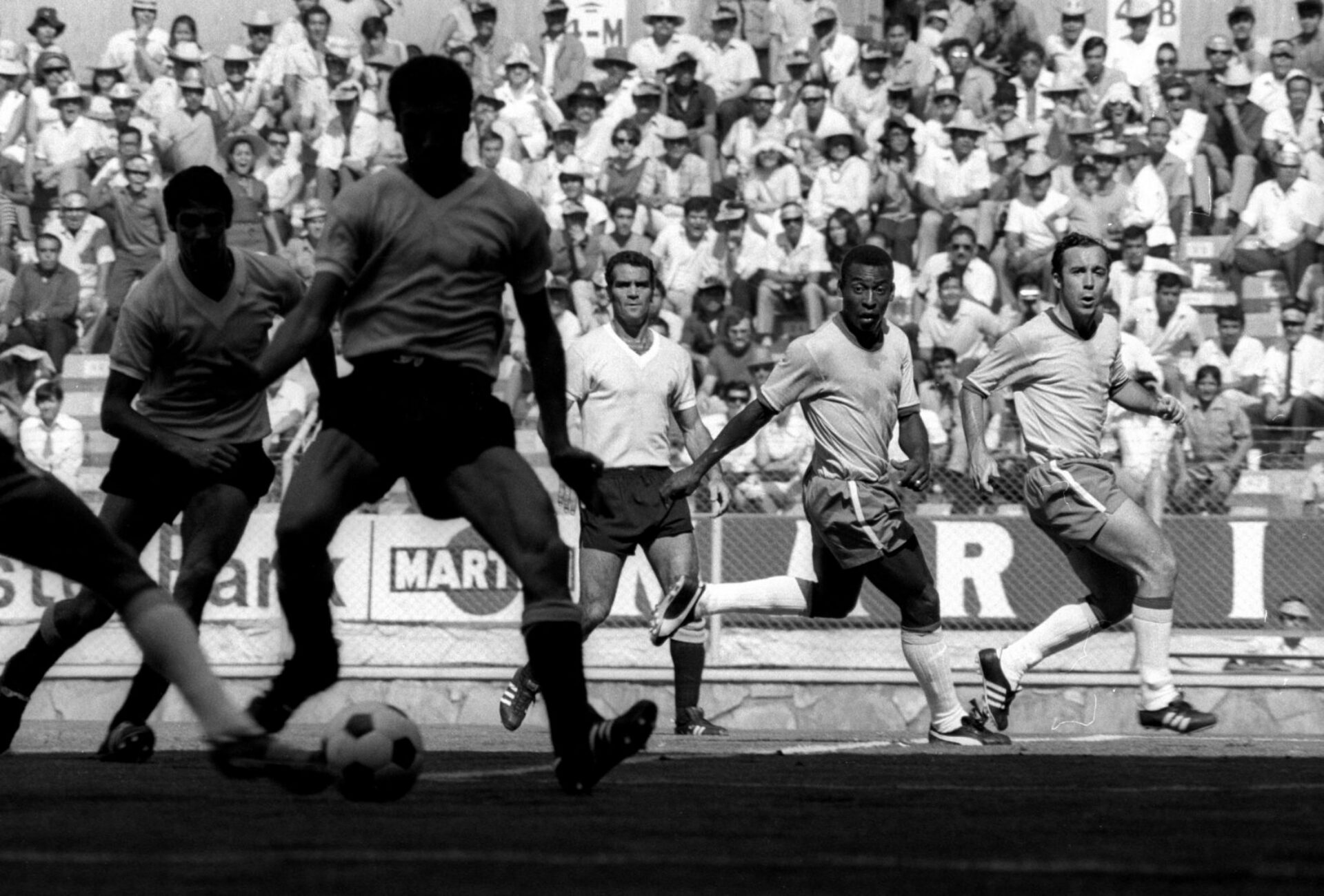 Pelé (3), photographie de Gerry Cranham