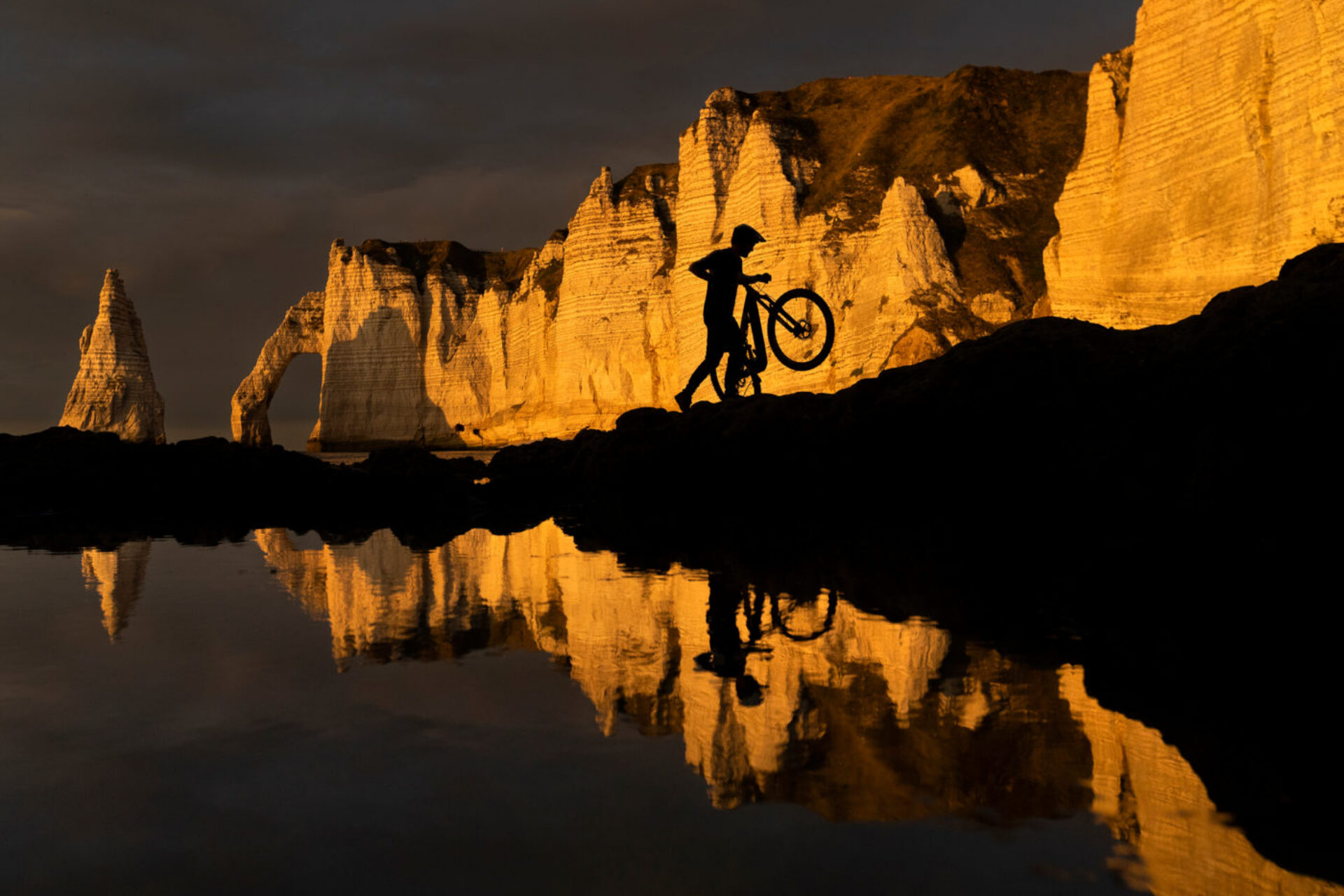 Etretat, photographie de Jean-Baptiste Liautard