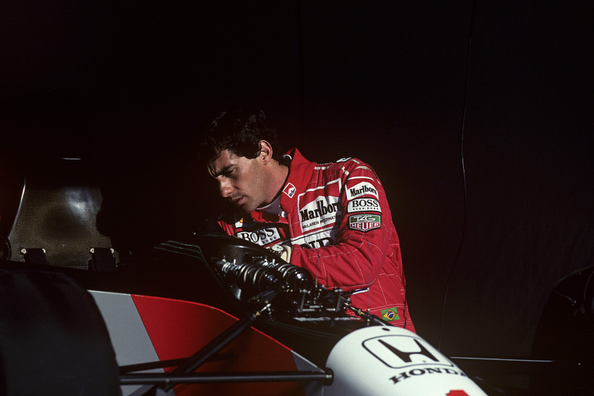 Ayrton Senna (4), photographie de Paul-Henri Cahier
