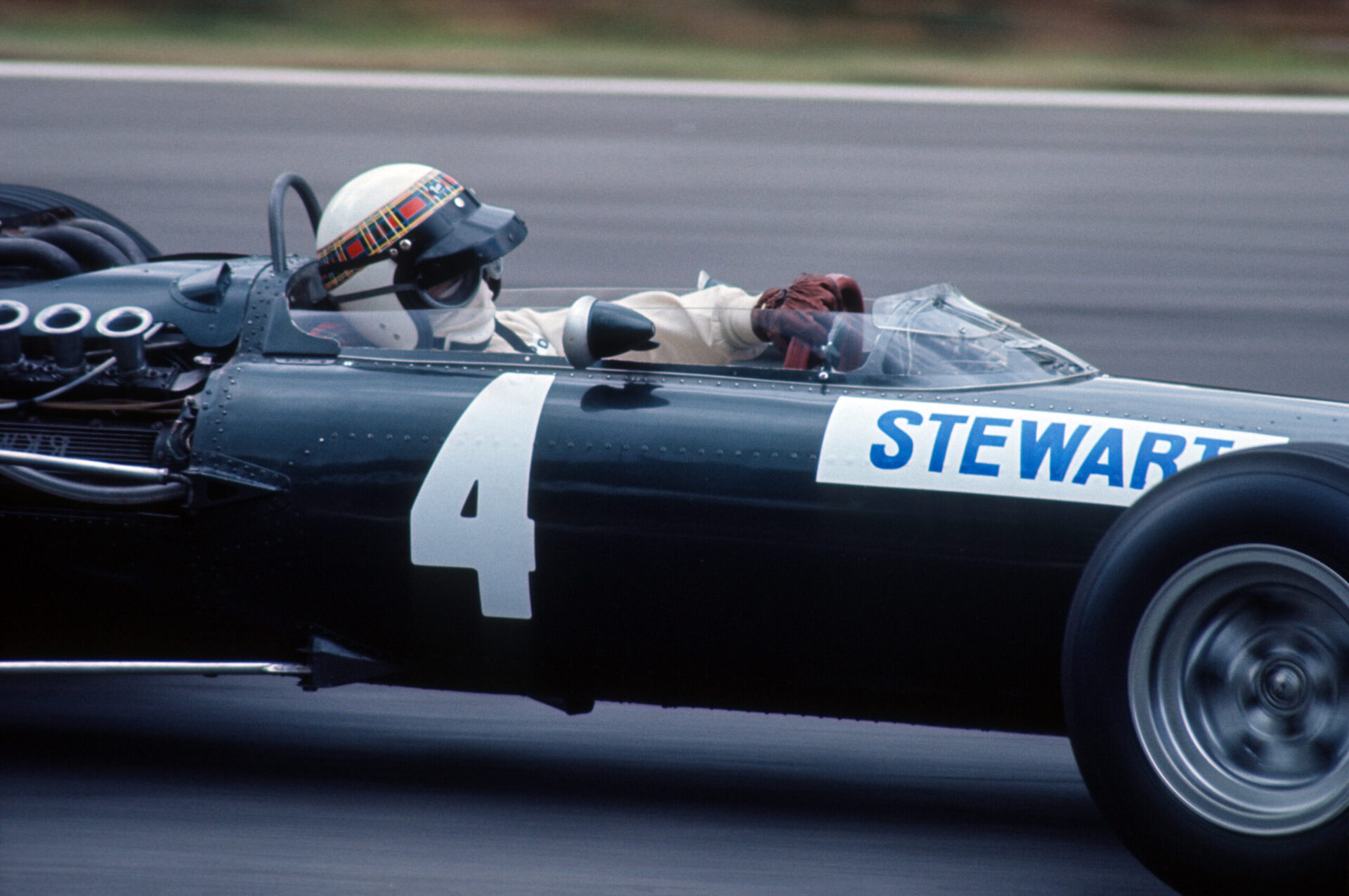 Jackie Stewart, photographie de Gerry Cranham