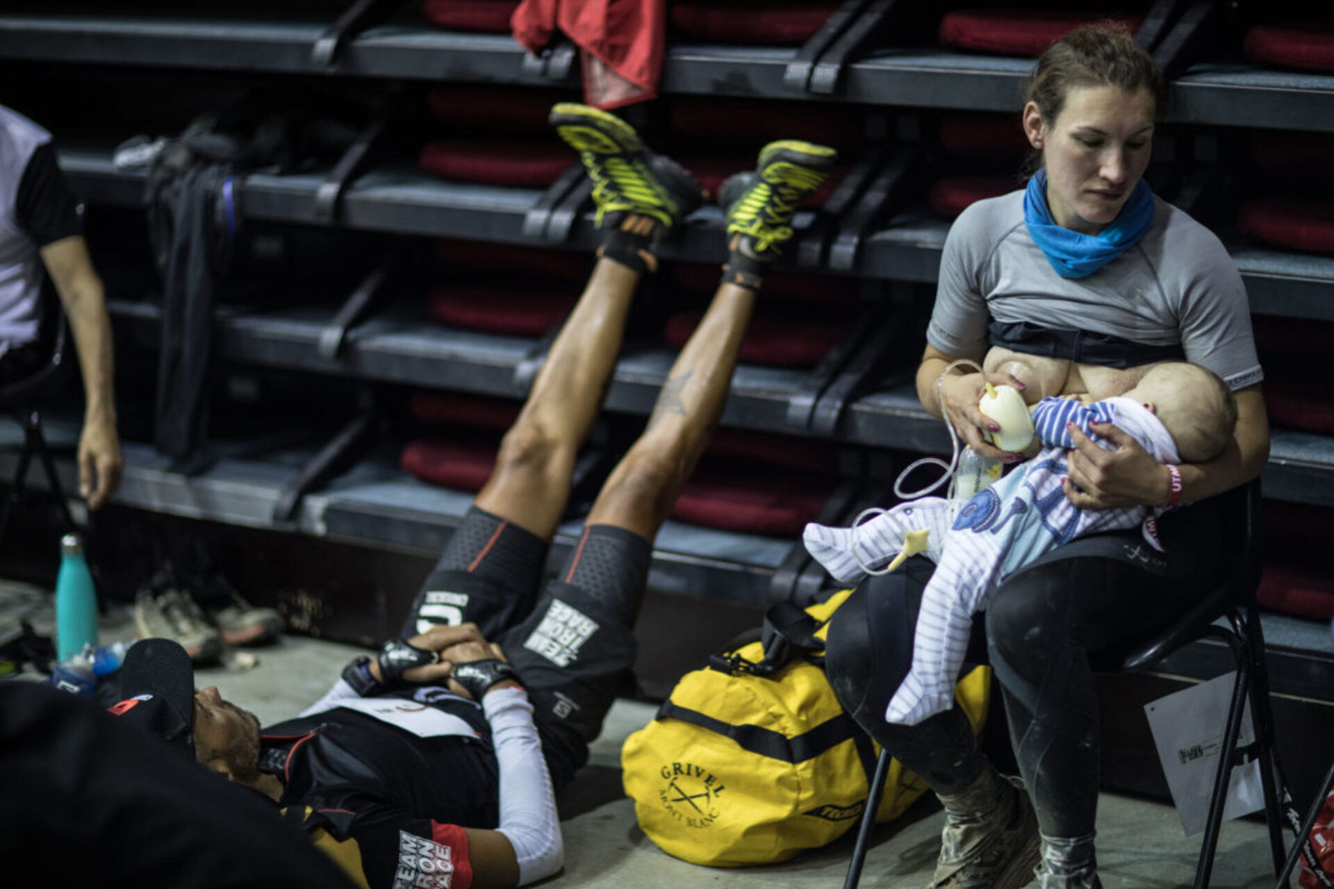 Running mom, photographie de Alexis Berg