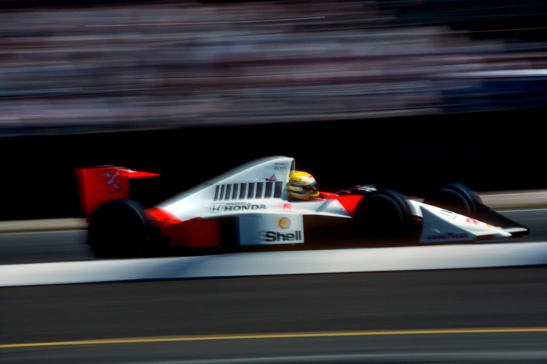 Ayrton Senna (7), photographie de Paul-Henri Cahier