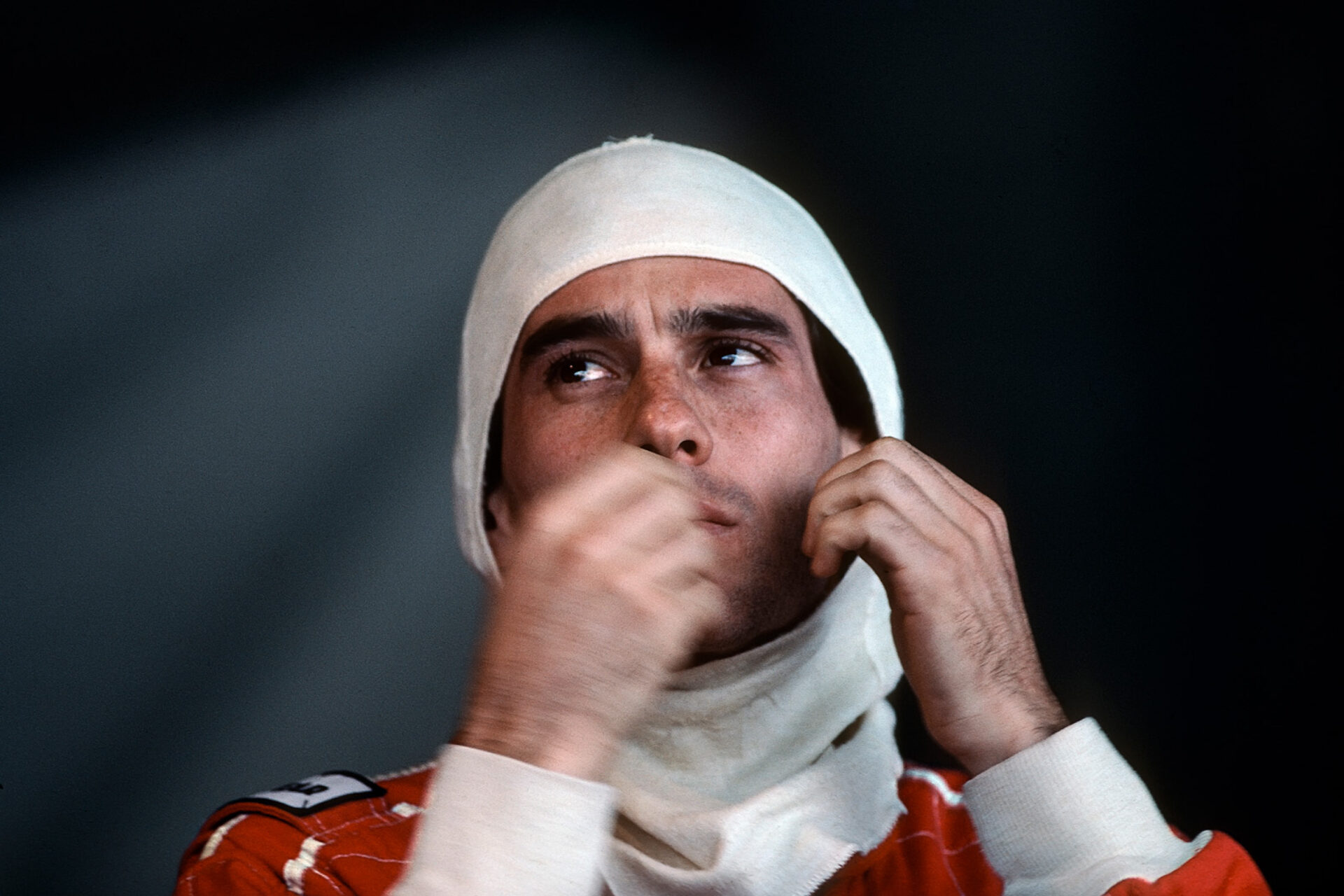 Ayrton Senna (8), photographie de Paul-Henri Cahier