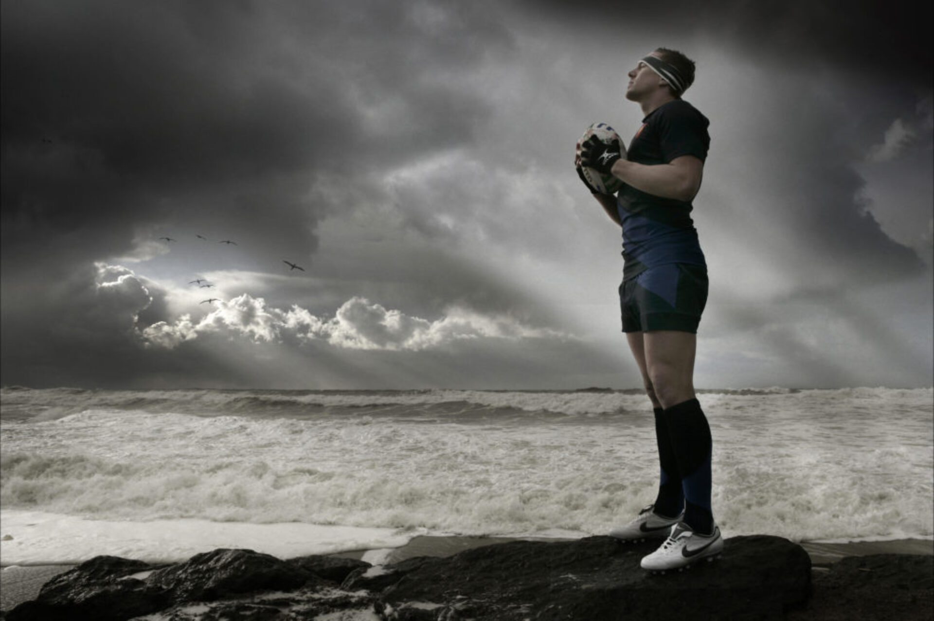 Imanol Harinordoquy, photographie de Gérard Rancinan