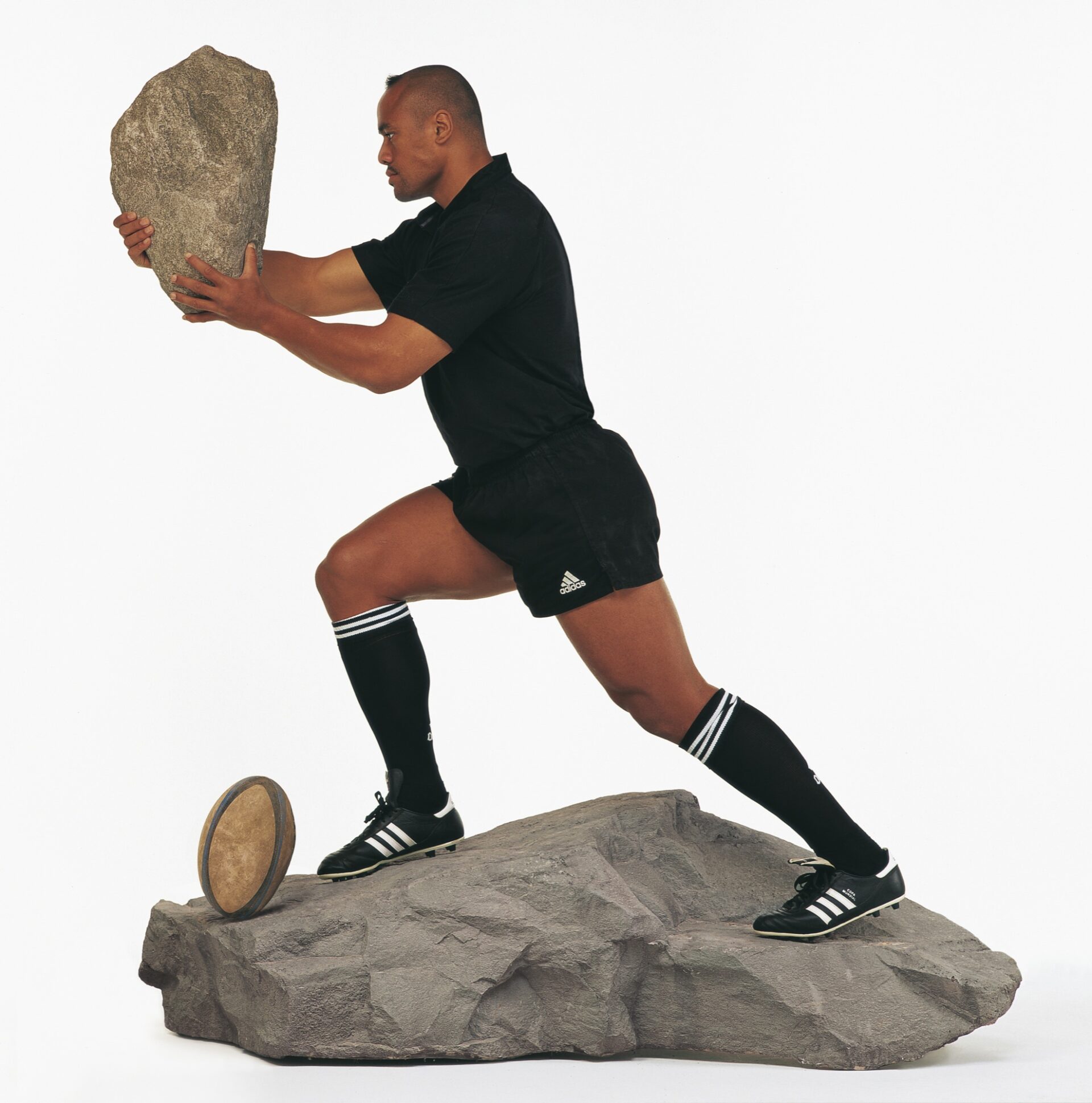 Jonah Lomu, photographie de Gérard Rancinan