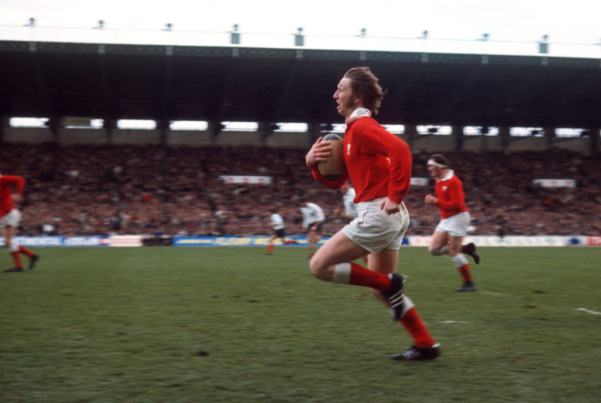 JPR Williams, photographie de Gerry Cranham
